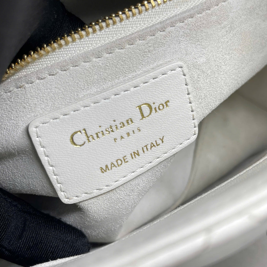 Dior Lady Dior Small Trắng