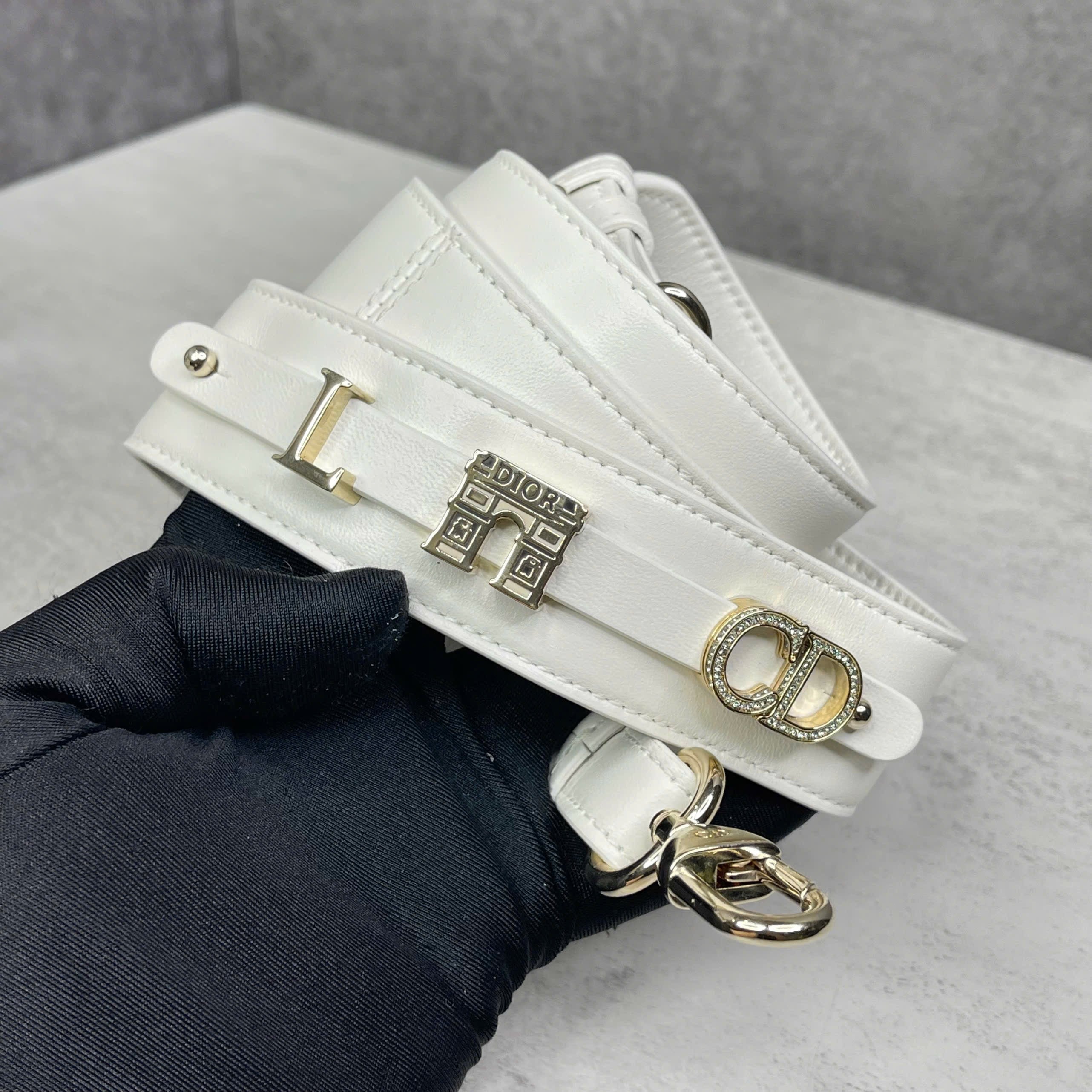 Dior Lady Dior Small Trắng