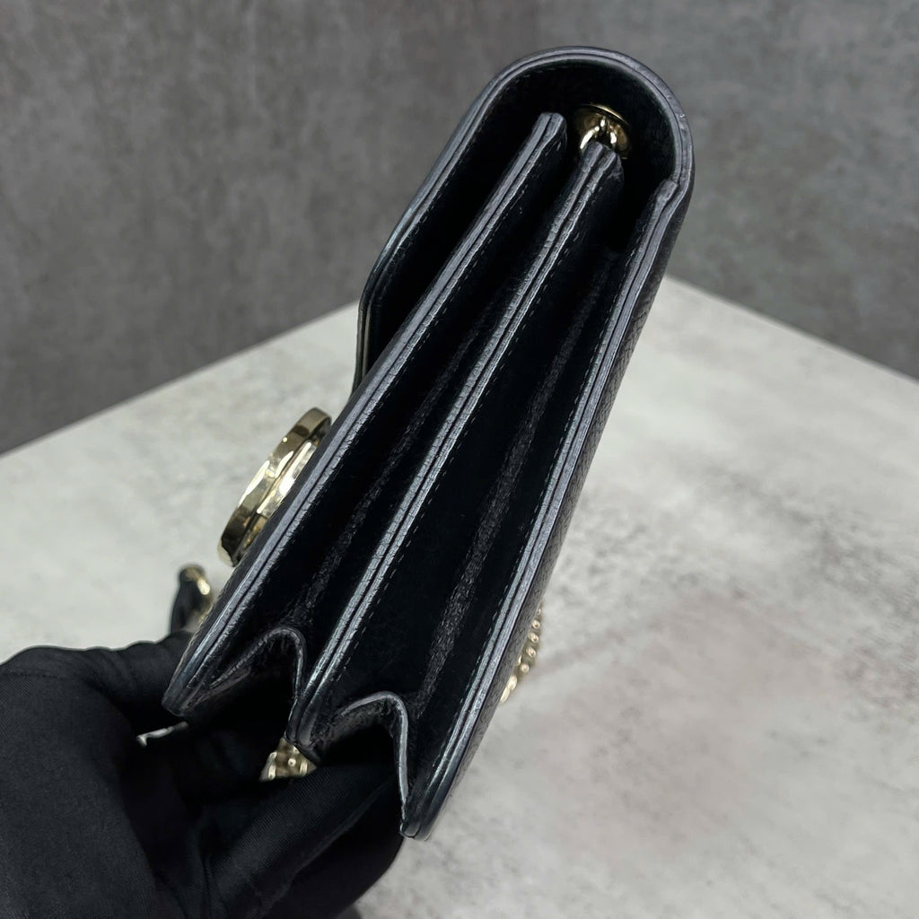 Gucci Interlocking G Leather