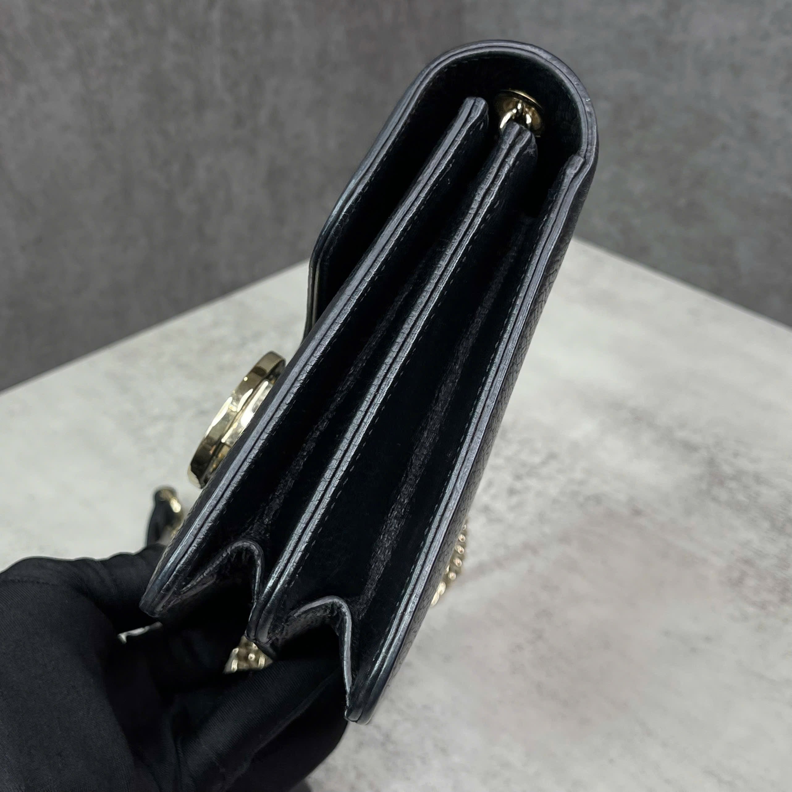 Gucci Interlocking G Leather