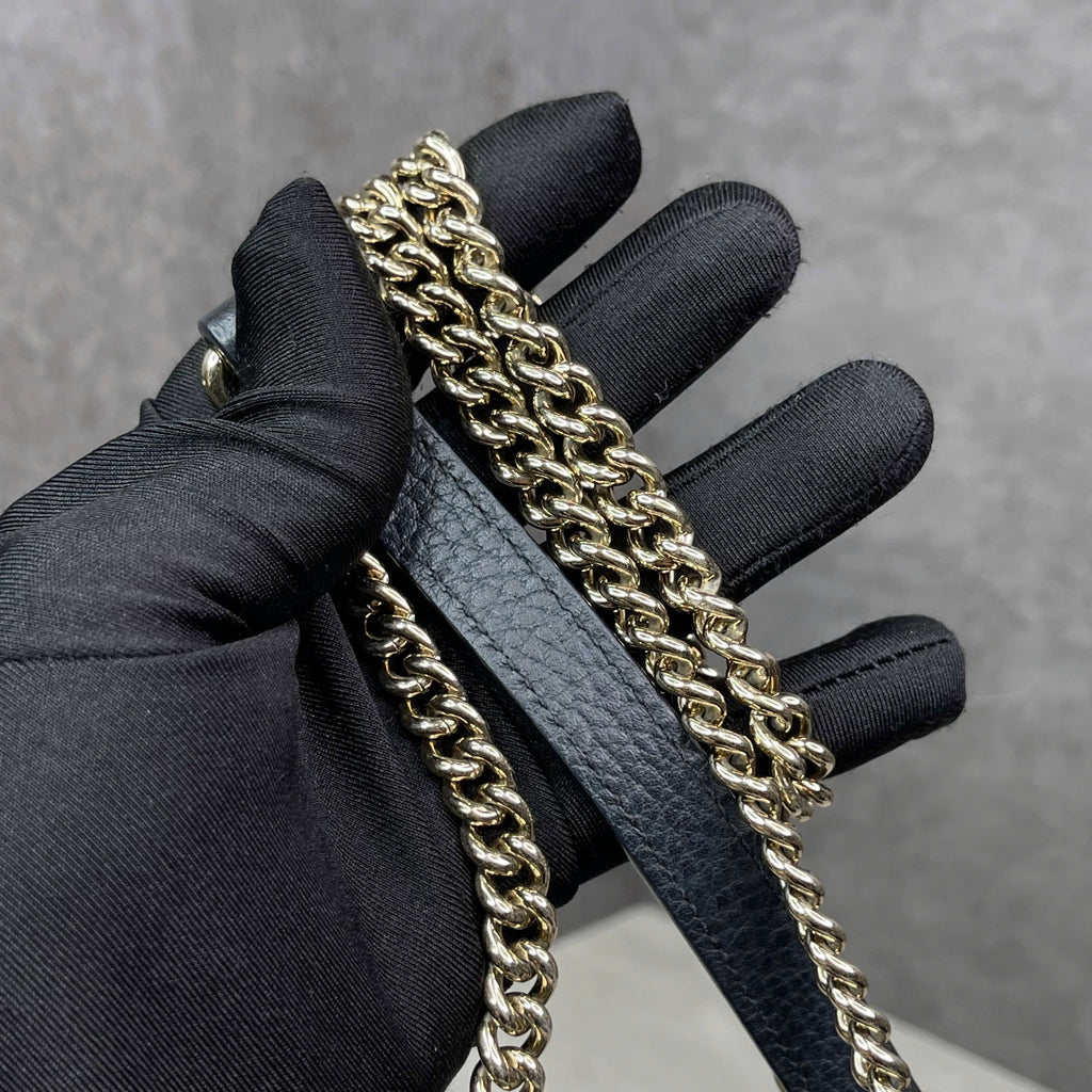 Gucci Interlocking G Leather