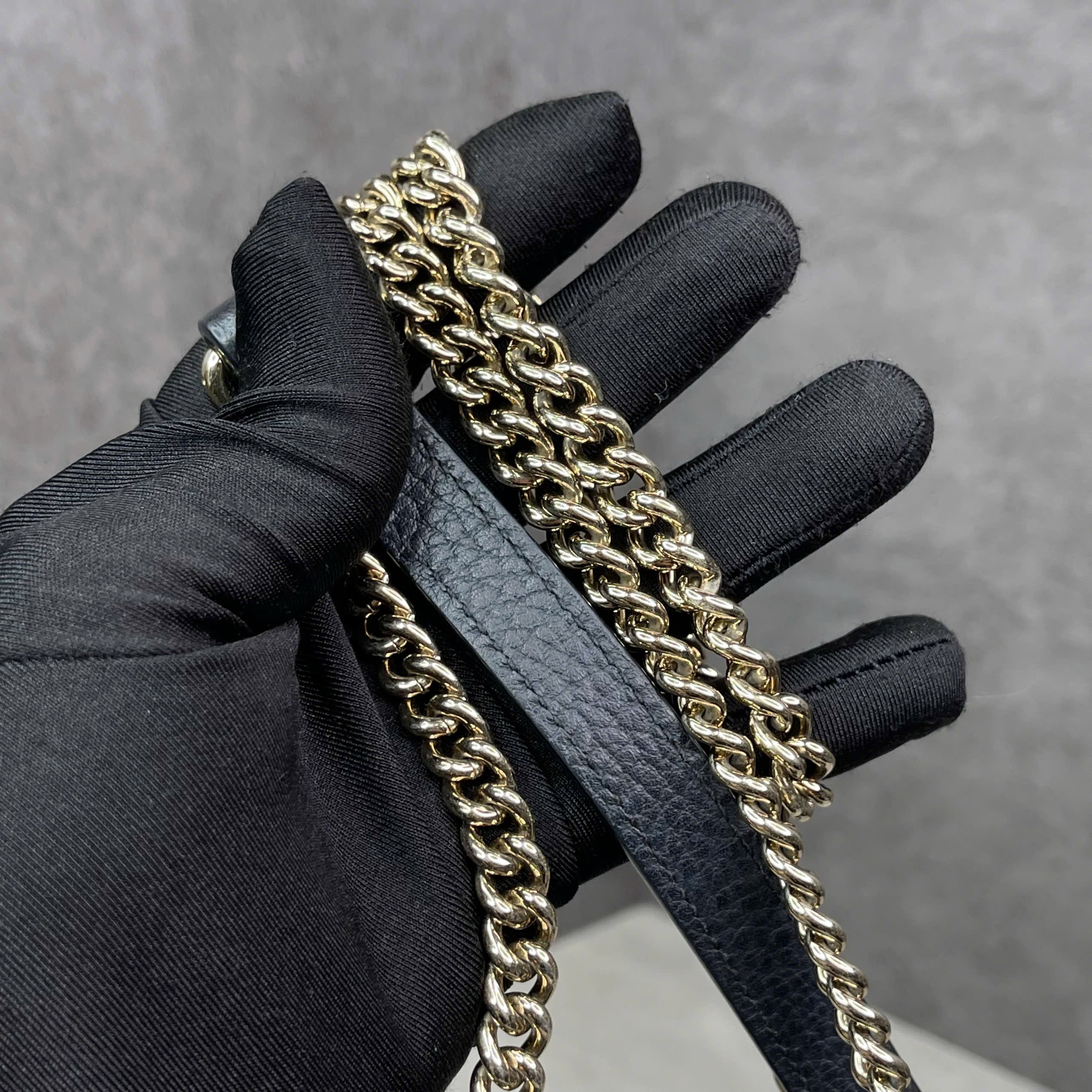 Gucci Interlocking G Leather