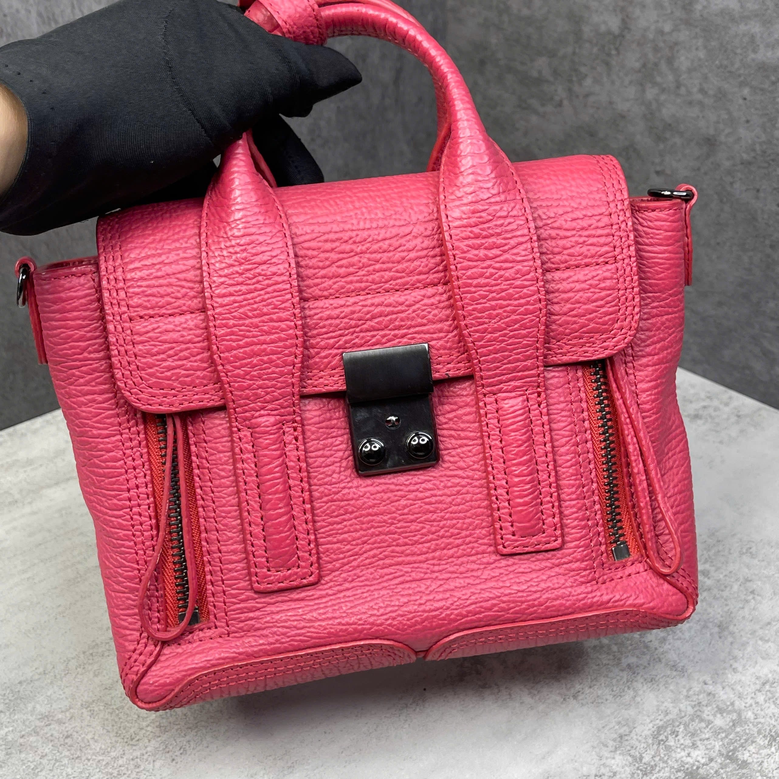 3.1 Phillip Lim Pashli Mini Satchel màu hồng