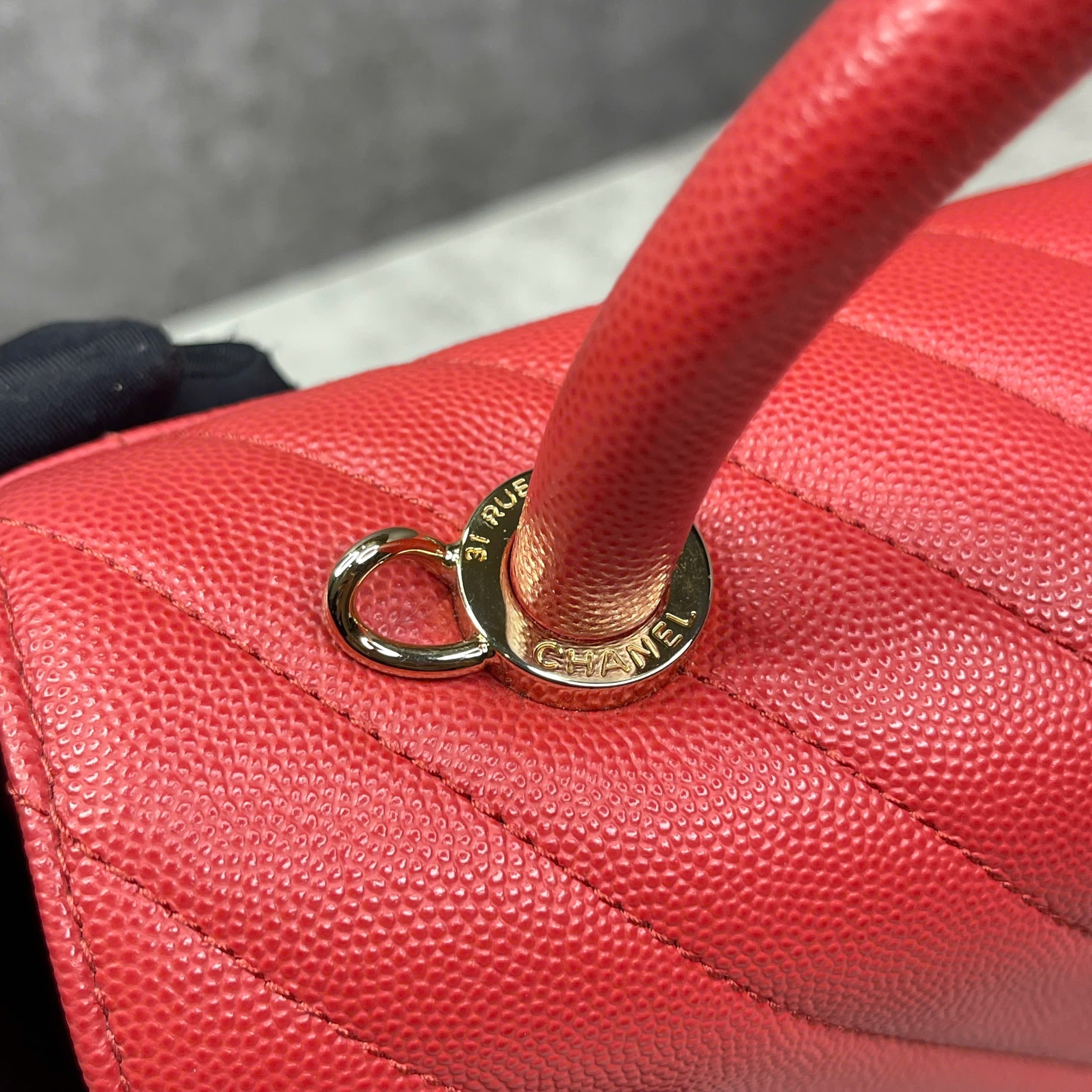 Chanel Coco 9.5 Handle Chevron
