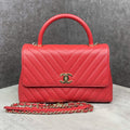 Chanel Coco 9.5 Handle Chevron