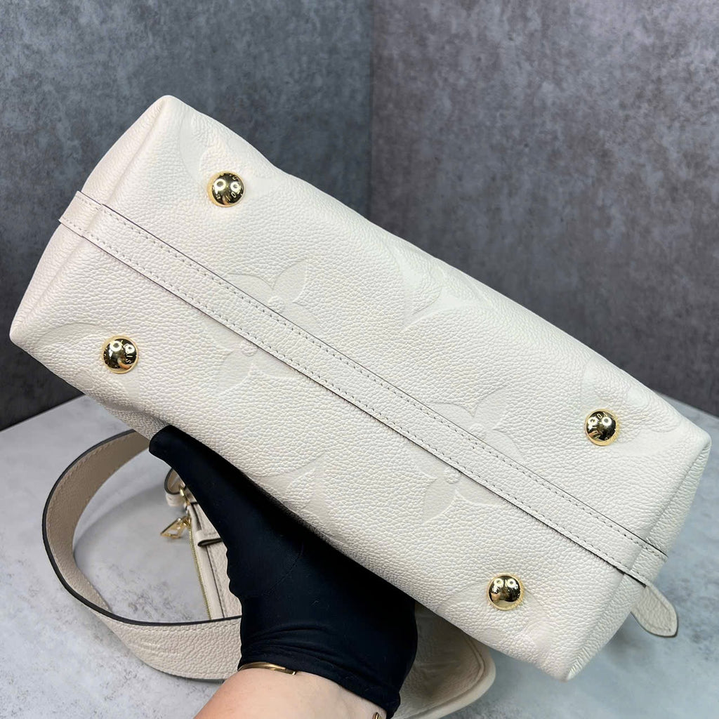 Louis Vuitton CarryAll Monogram Empreinte Blanc