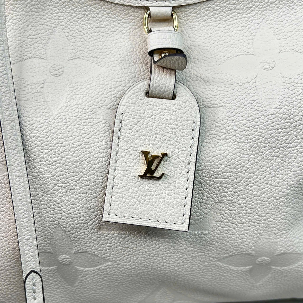 Louis Vuitton CarryAll Monogram Empreinte Blanc