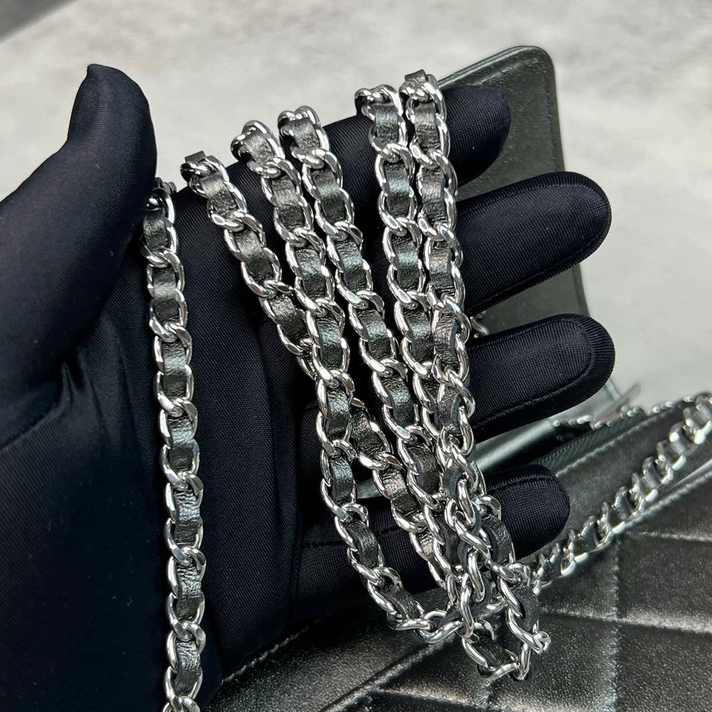 Chanel Wallet On Chain Metallic Code Chip