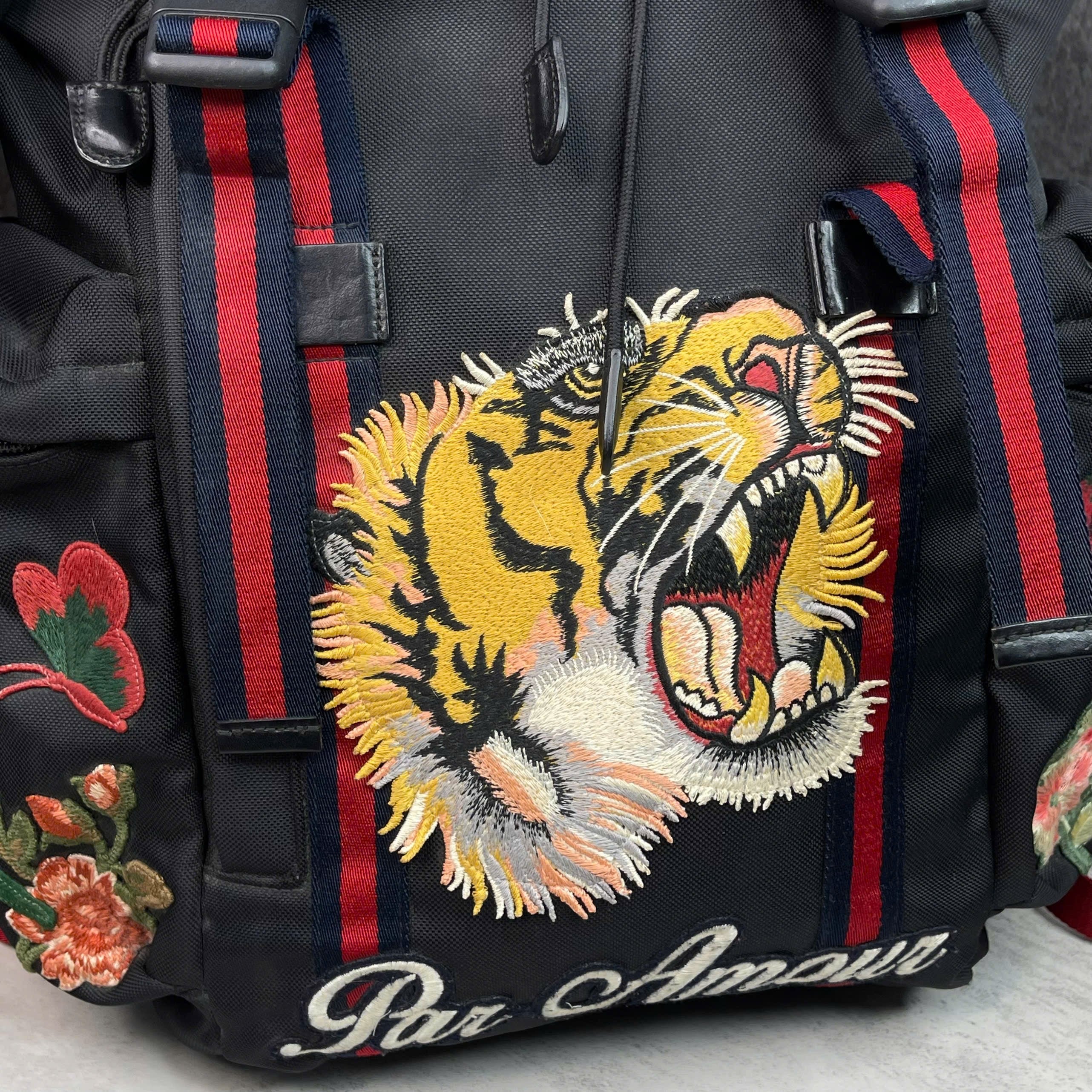 Balo Gucci L’Aveugle Par Amour thêu hổ