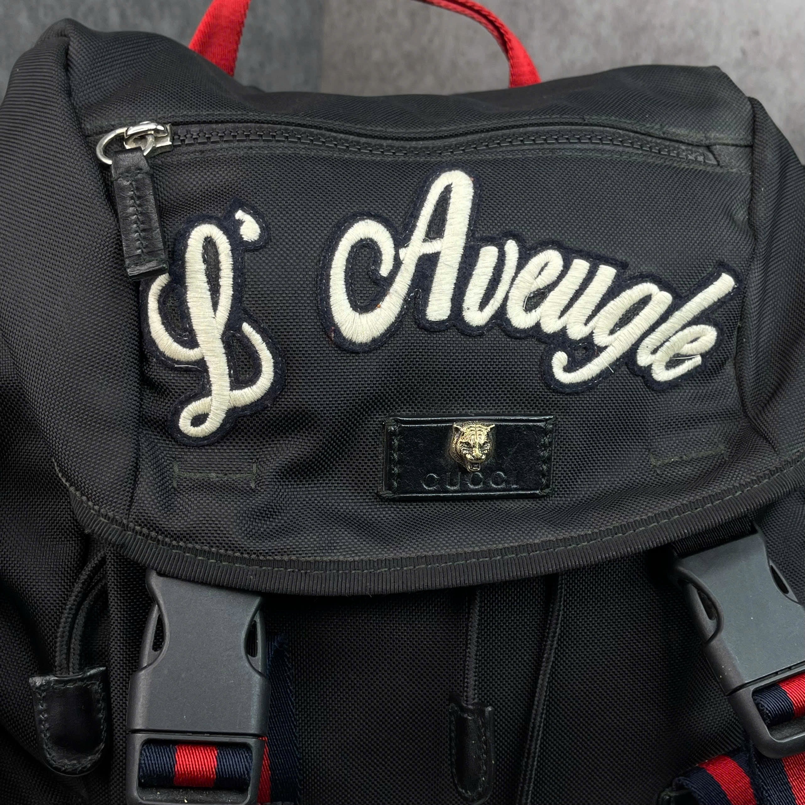 Balo Gucci L’Aveugle Par Amour thêu hổ