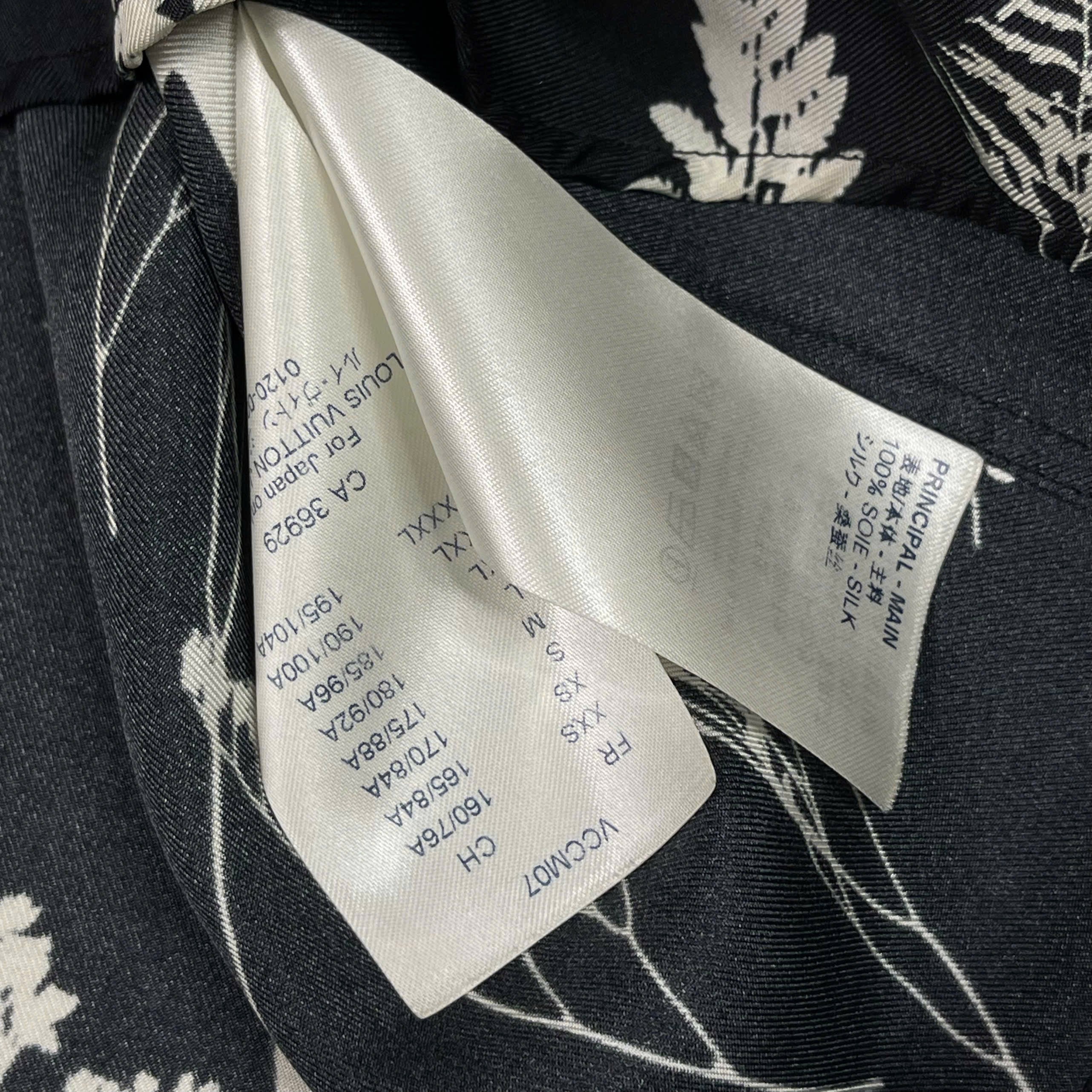 Áo sơ mi Louis Vuitton Floral Monogram Print