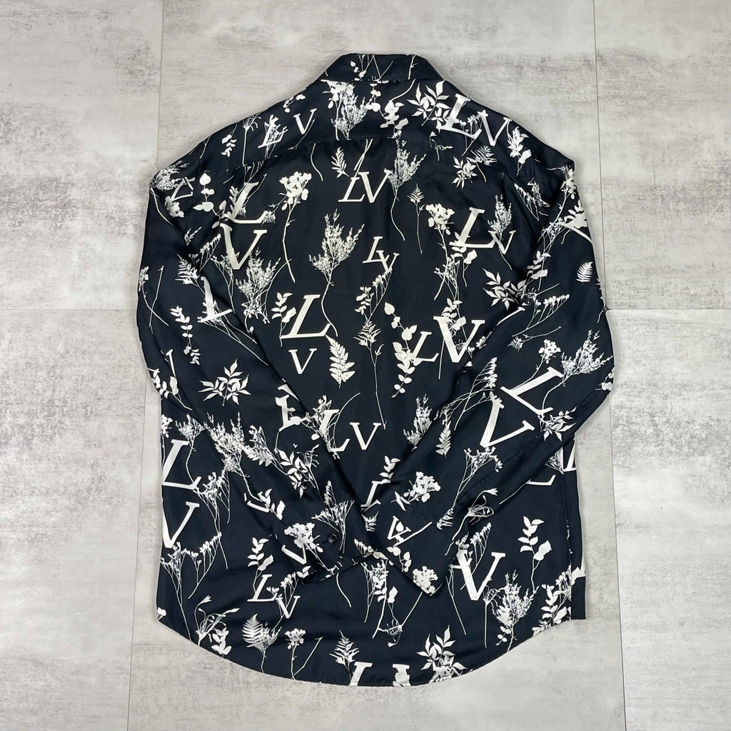 Áo sơ mi Louis Vuitton Floral Monogram Print