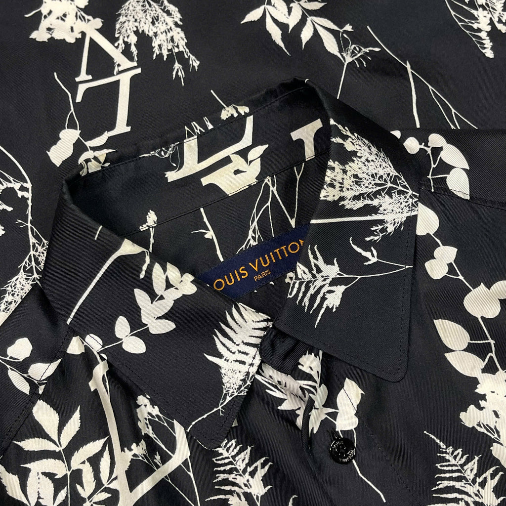 Áo sơ mi Louis Vuitton Floral Monogram Print