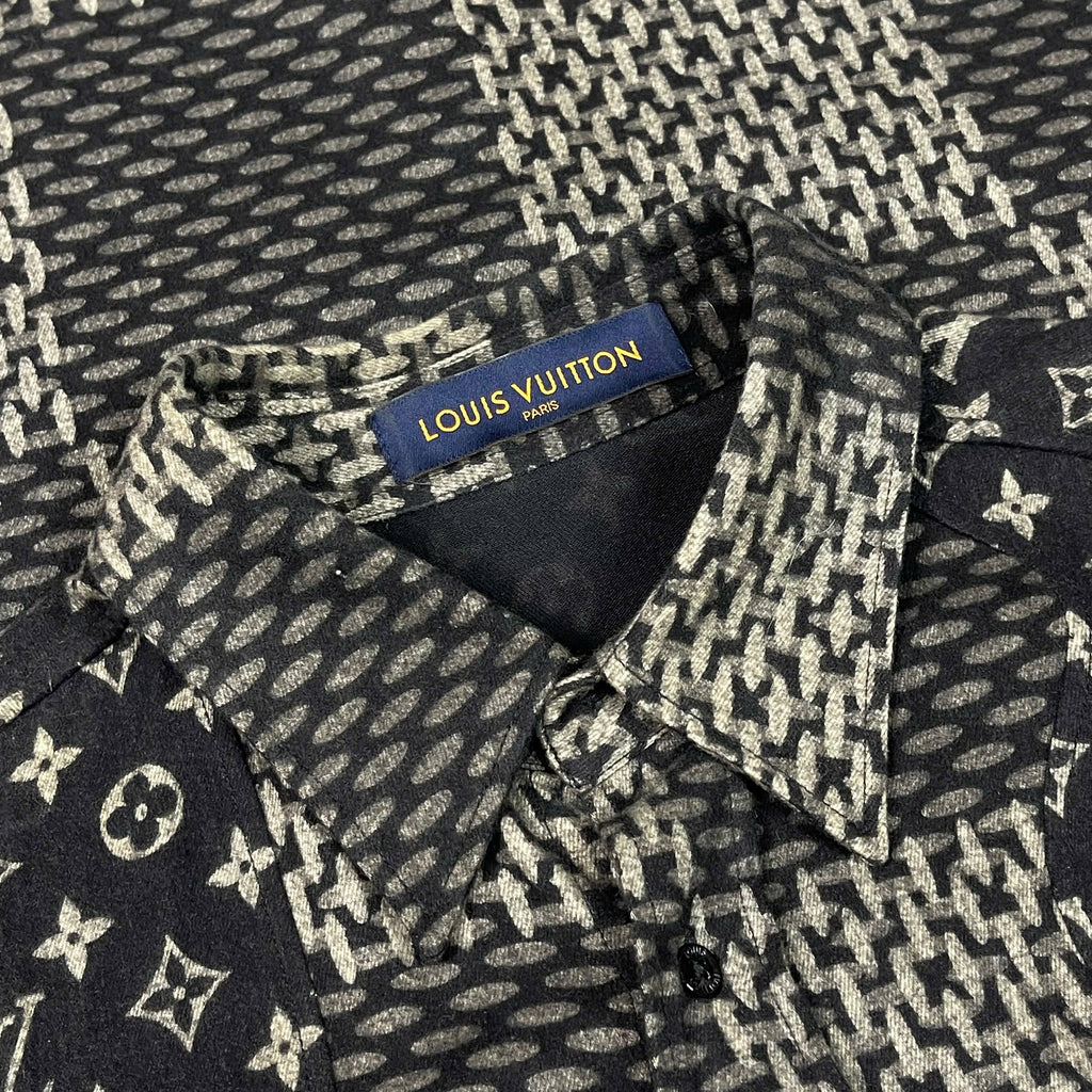 Áo sơ mi Louis Vuitton Monogram Patchwork
