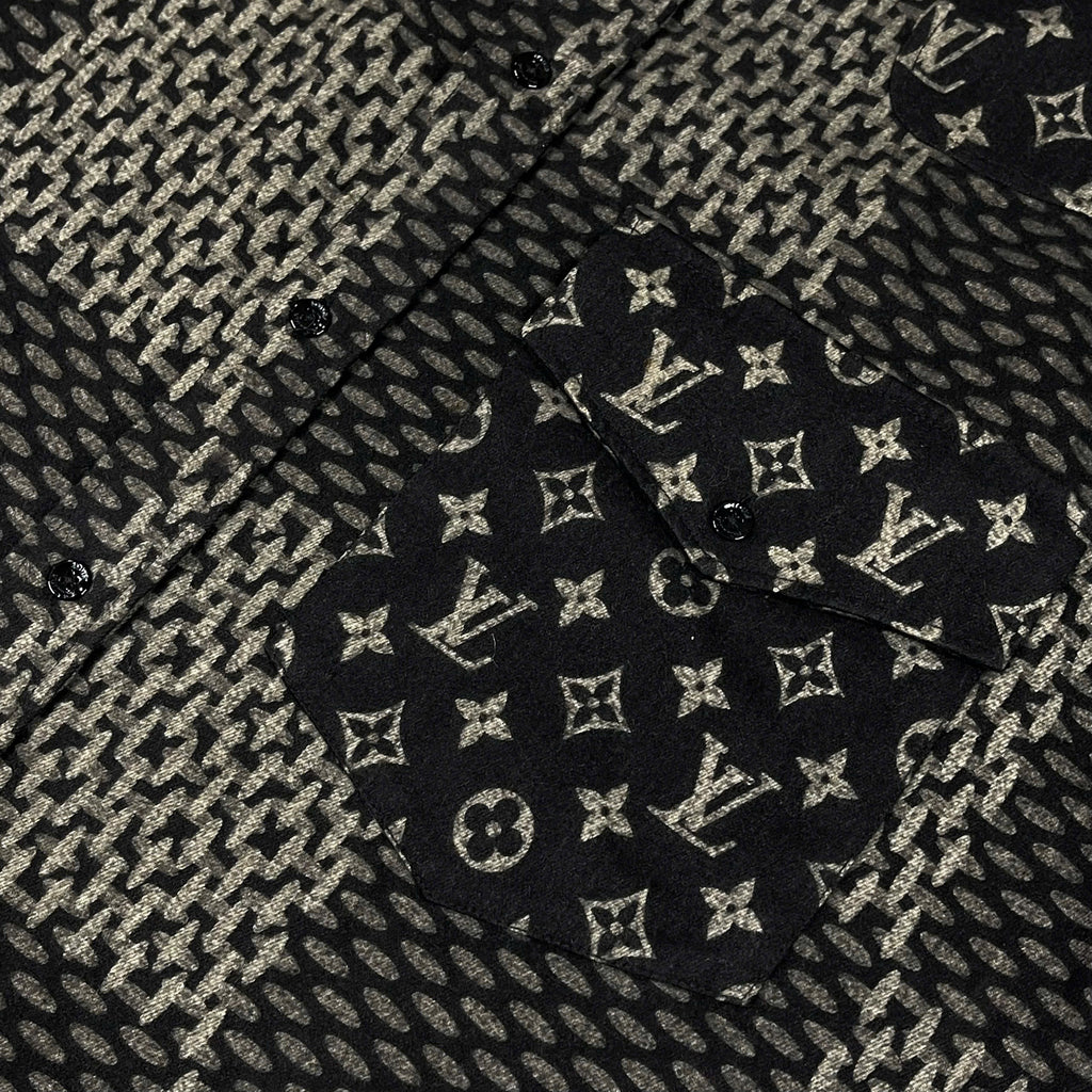 Áo sơ mi Louis Vuitton Monogram Patchwork