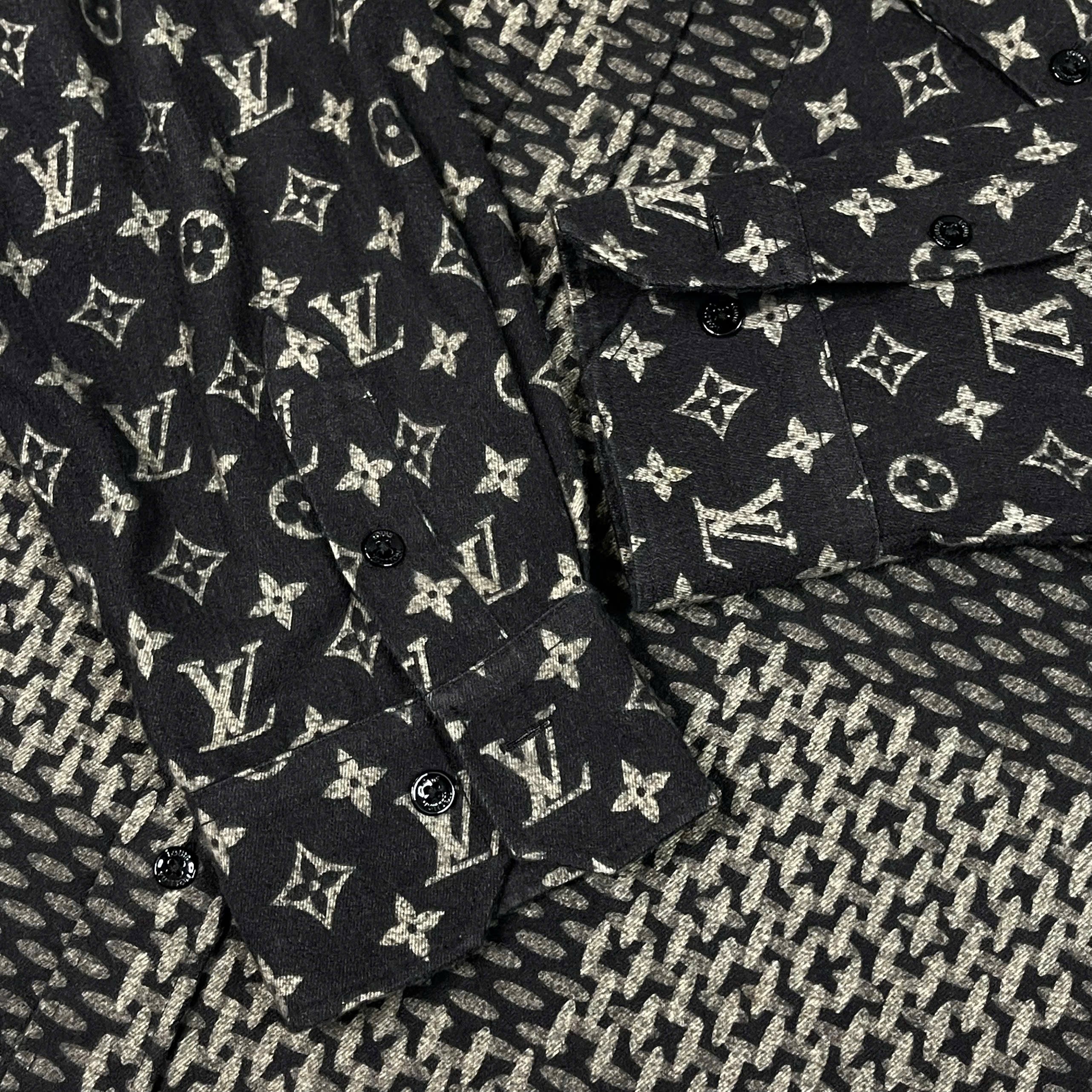Áo sơ mi Louis Vuitton Monogram Patchwork