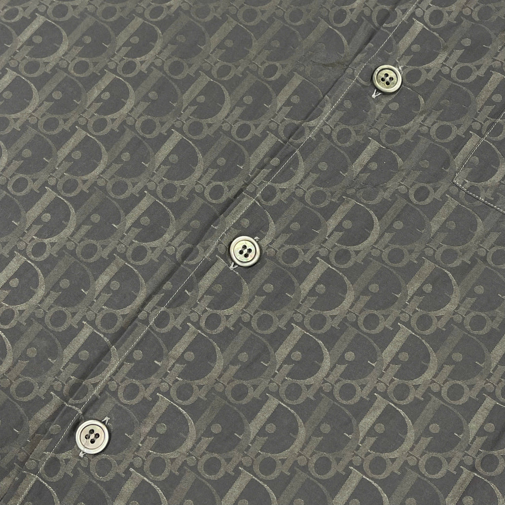 Áo sơ mi Dior Oblique Short Sleeve Denim – Size 40