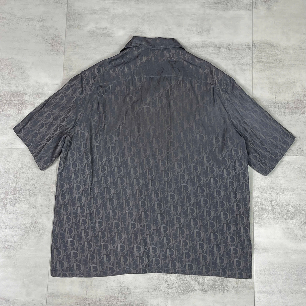 Áo sơ mi Dior Oblique Short Sleeve Denim – Size 40