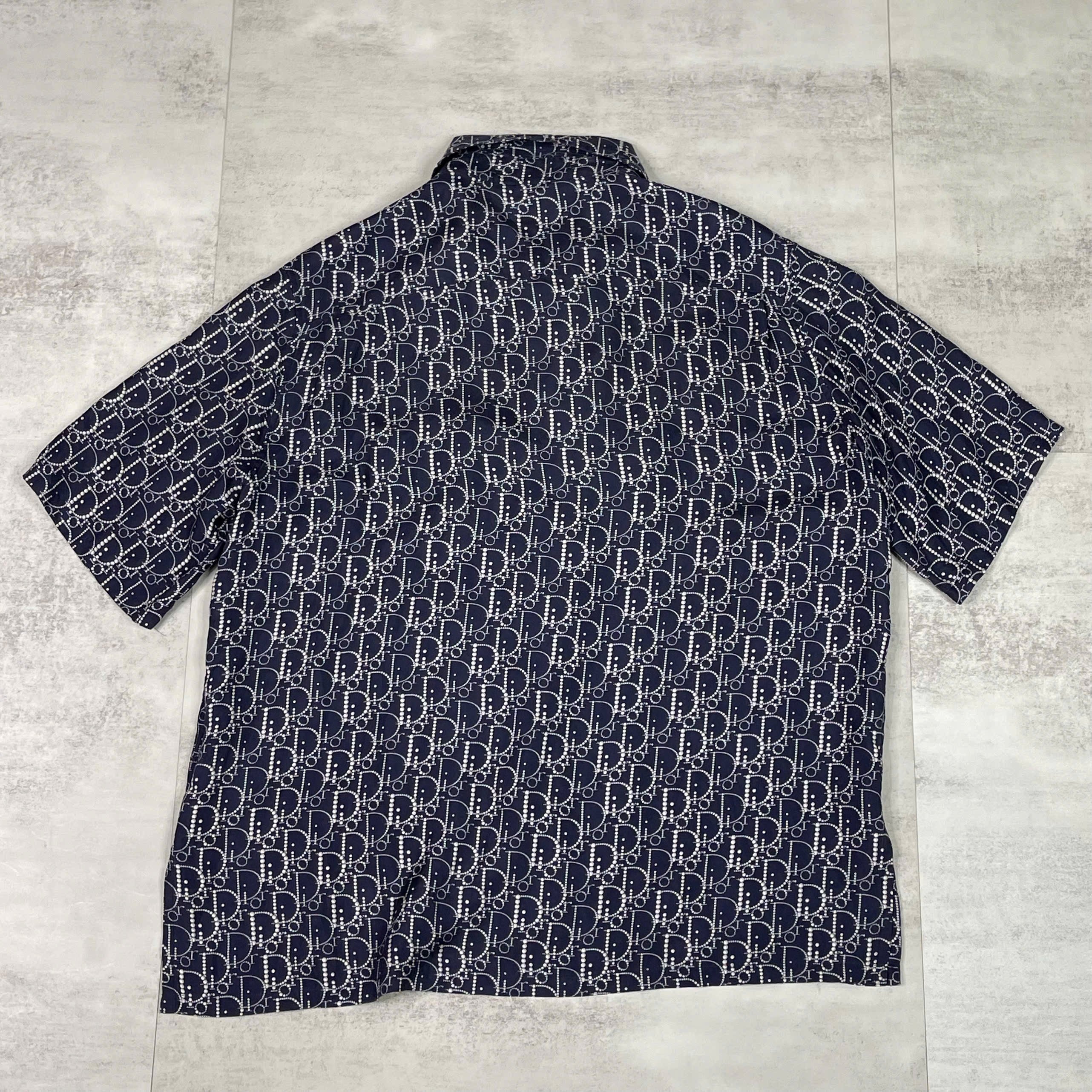 Áo sơ mi Dior Oblique Short Sleeve – Size 39