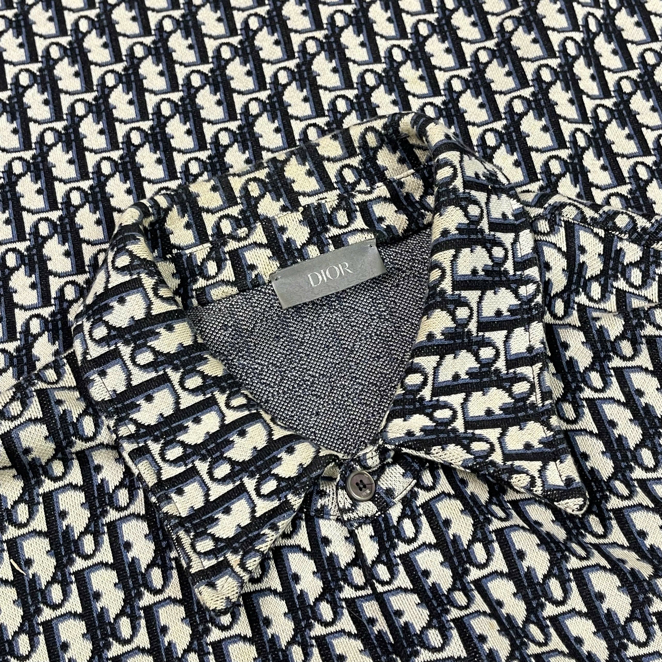 Áo sơ mi Dior Oblique Long Sleeve – Size M