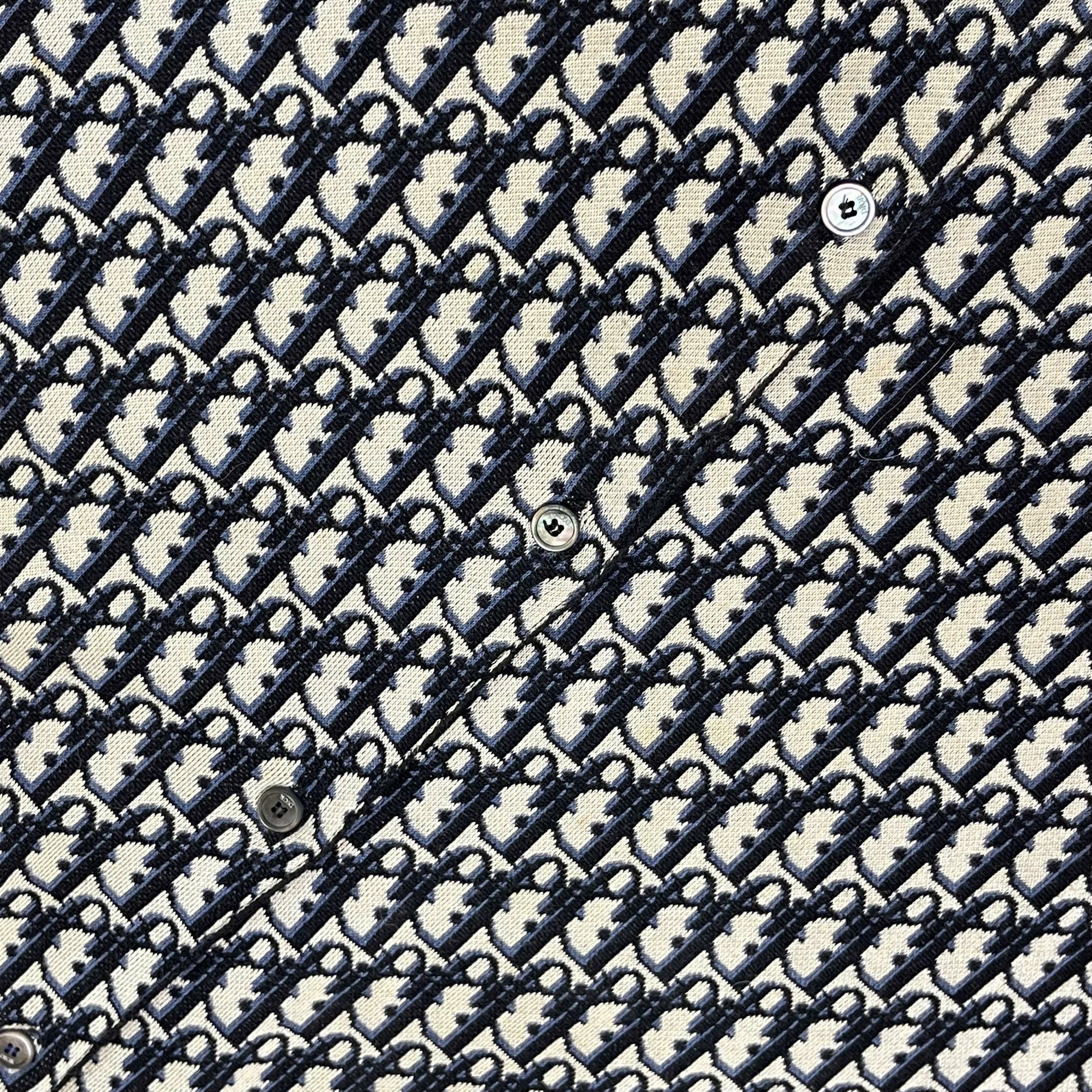 Áo sơ mi Dior Oblique Long Sleeve – Size M