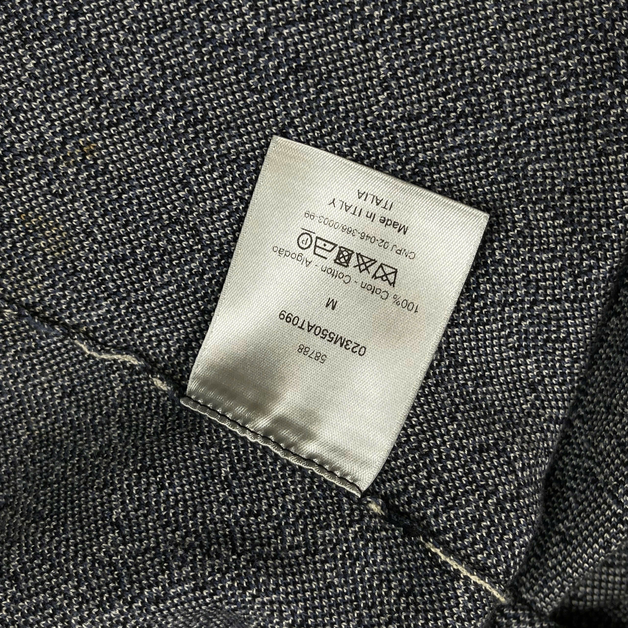 Áo sơ mi Dior Oblique Long Sleeve – Size M