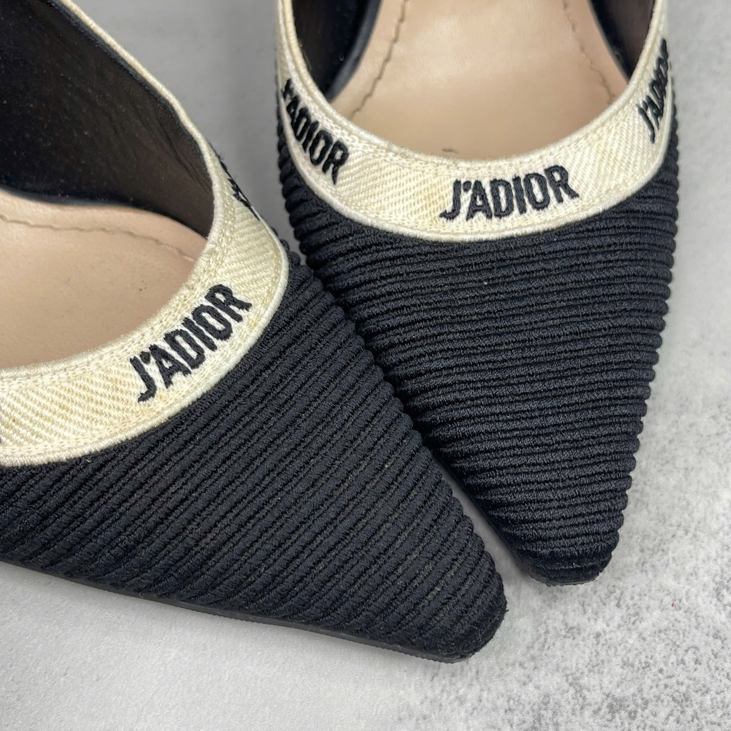 Giày cao gót Dior J’Adior Slingback Black size 39