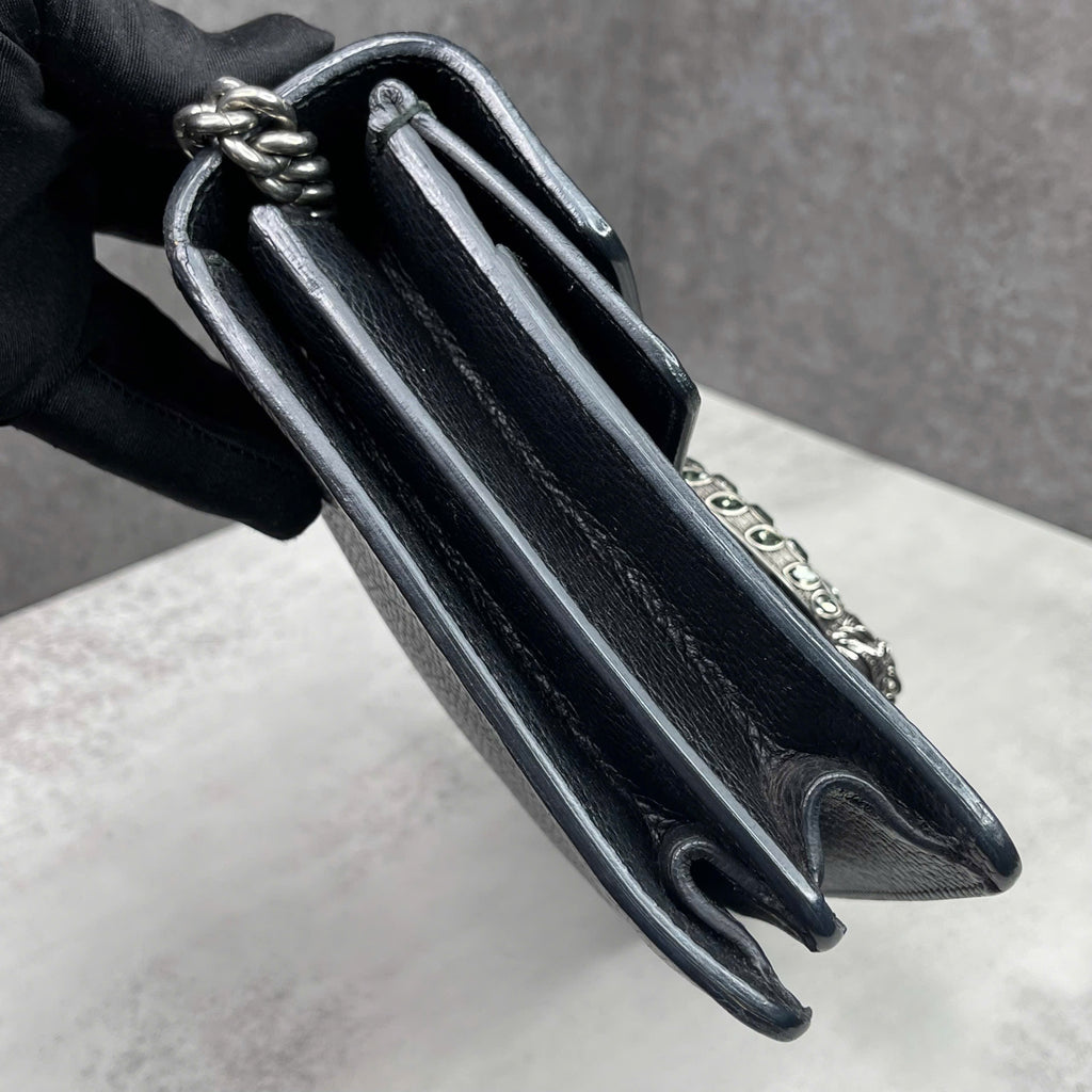 Gucci Dionysus Leather Black size 26