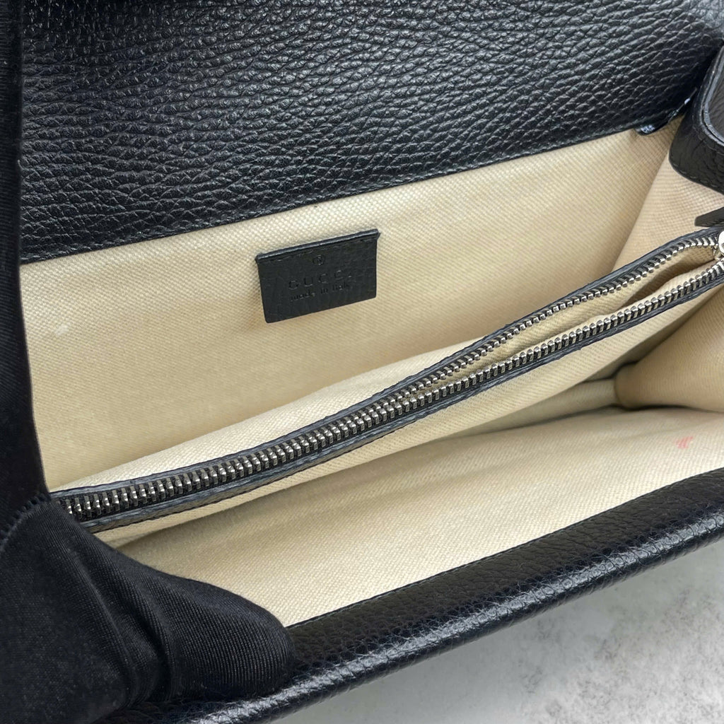 Gucci Dionysus Leather Black size 26