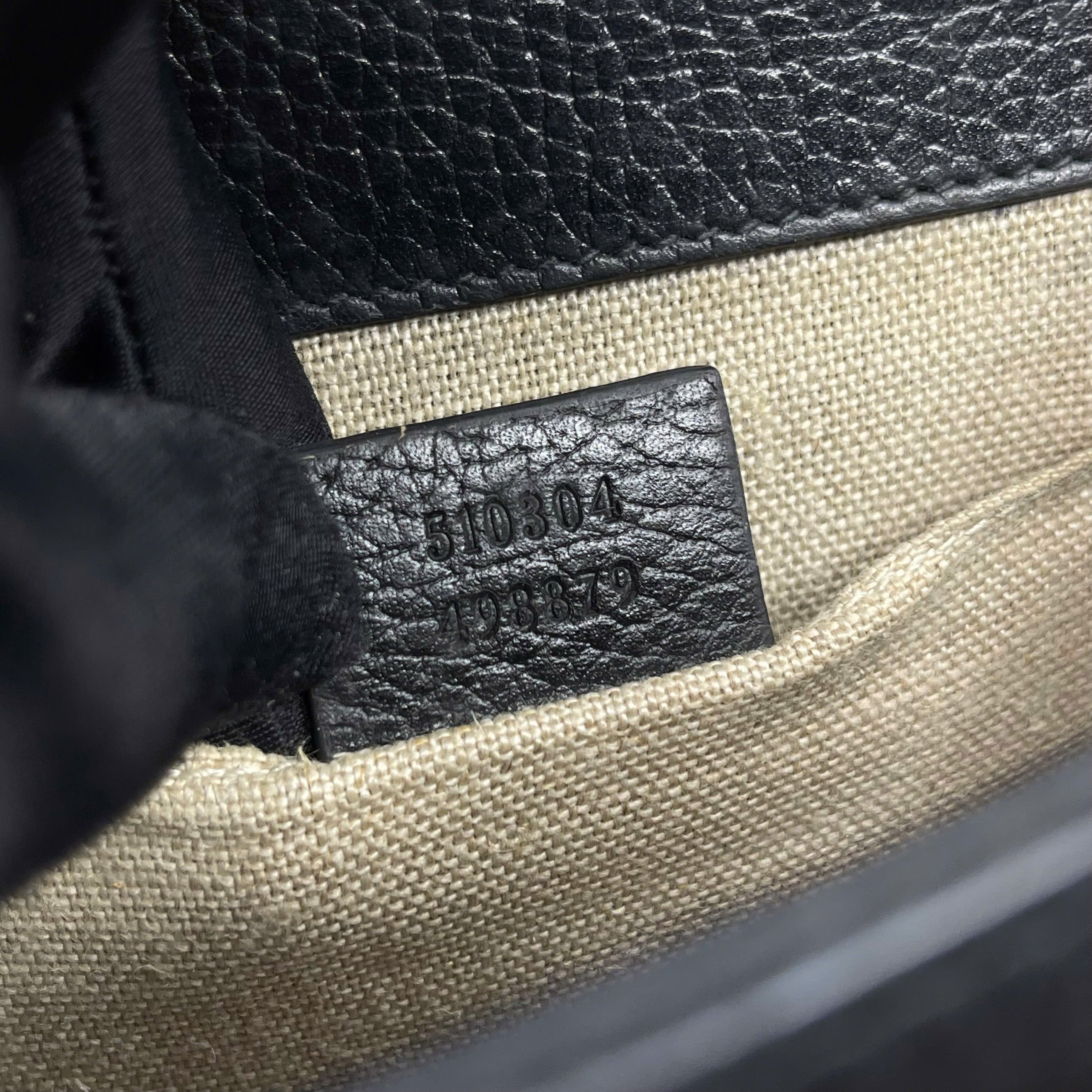 Gucci Interlocking G Leather Black