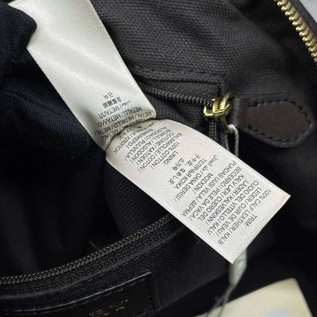 Burberry Haymarket Check Bowling Bag