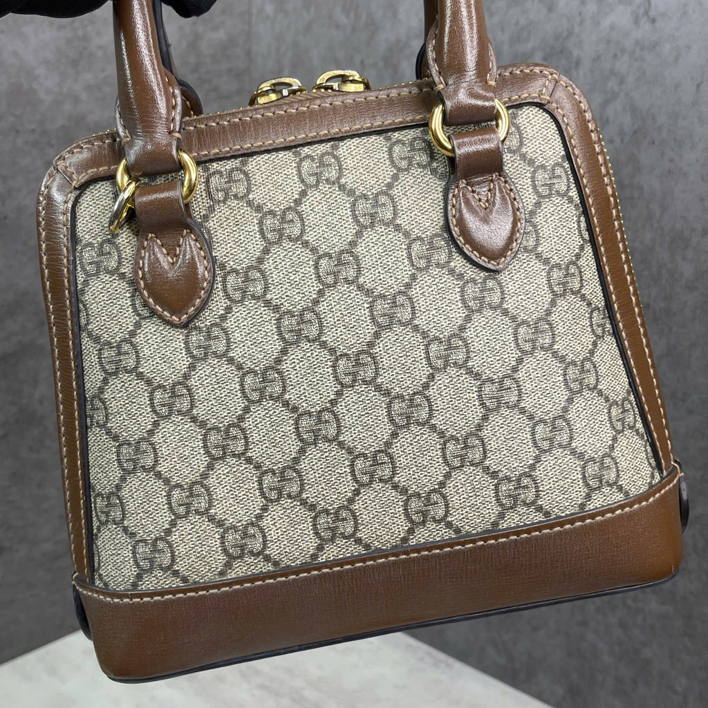 Gucci Horsebit 1955 Mini GG Supreme Top Handle