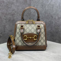Gucci Horsebit 1955 Mini GG Supreme Top Handle