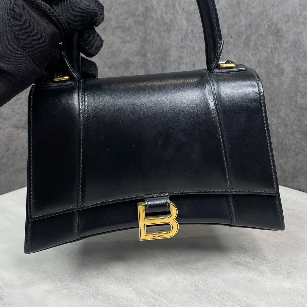 Balenciaga Hourglass Small đen