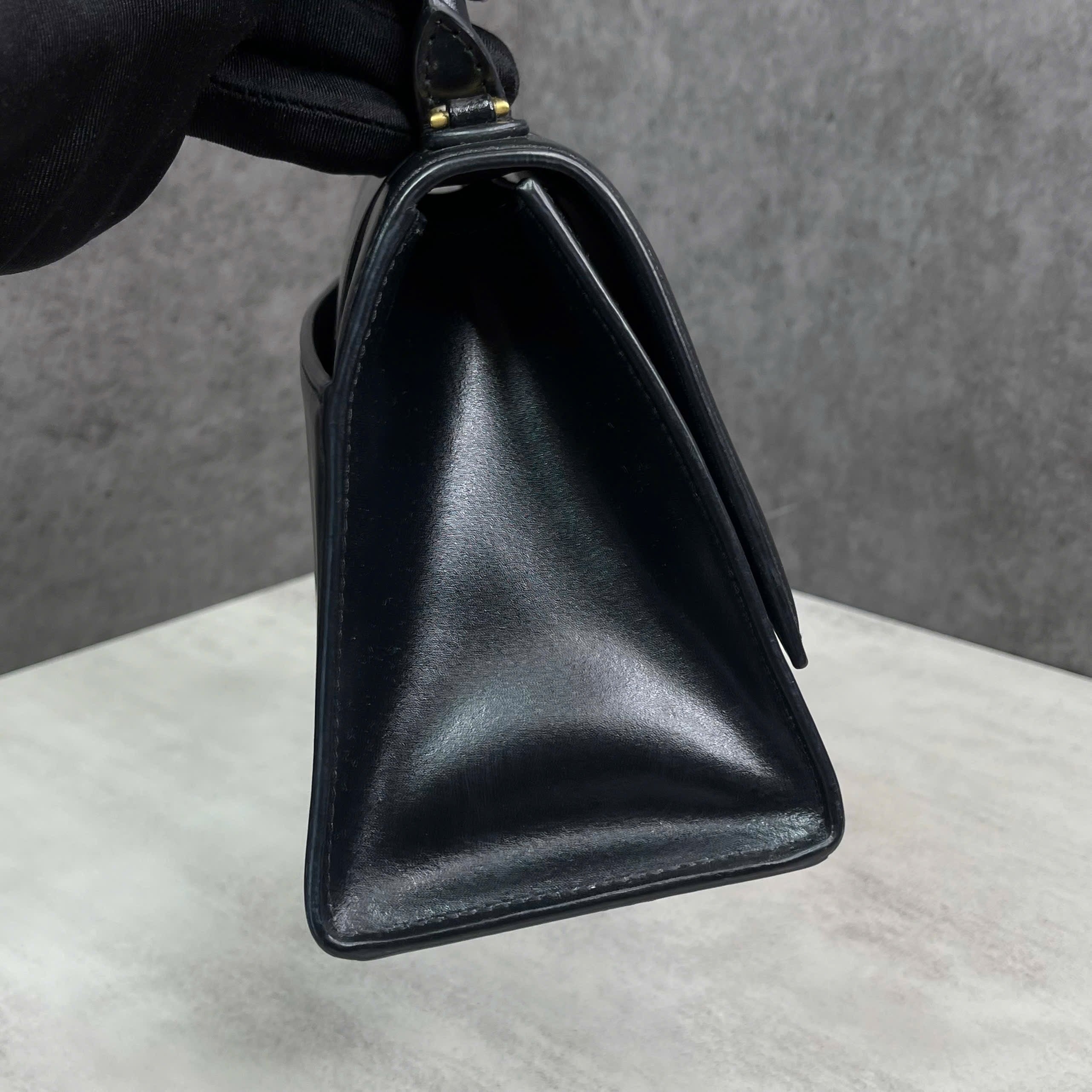 Balenciaga Hourglass Small đen