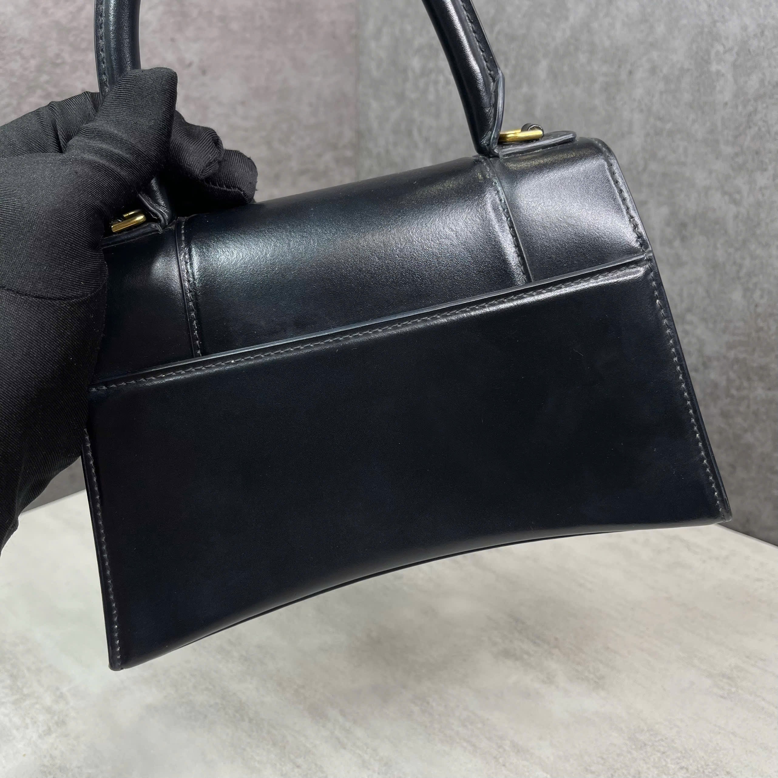 Balenciaga Hourglass Small đen