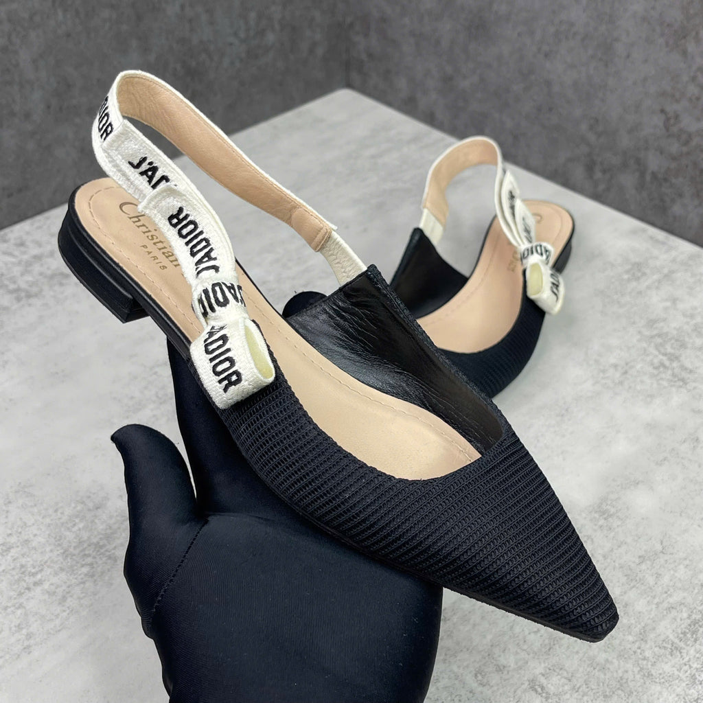 Giày Dior J’Adior slingback đen
