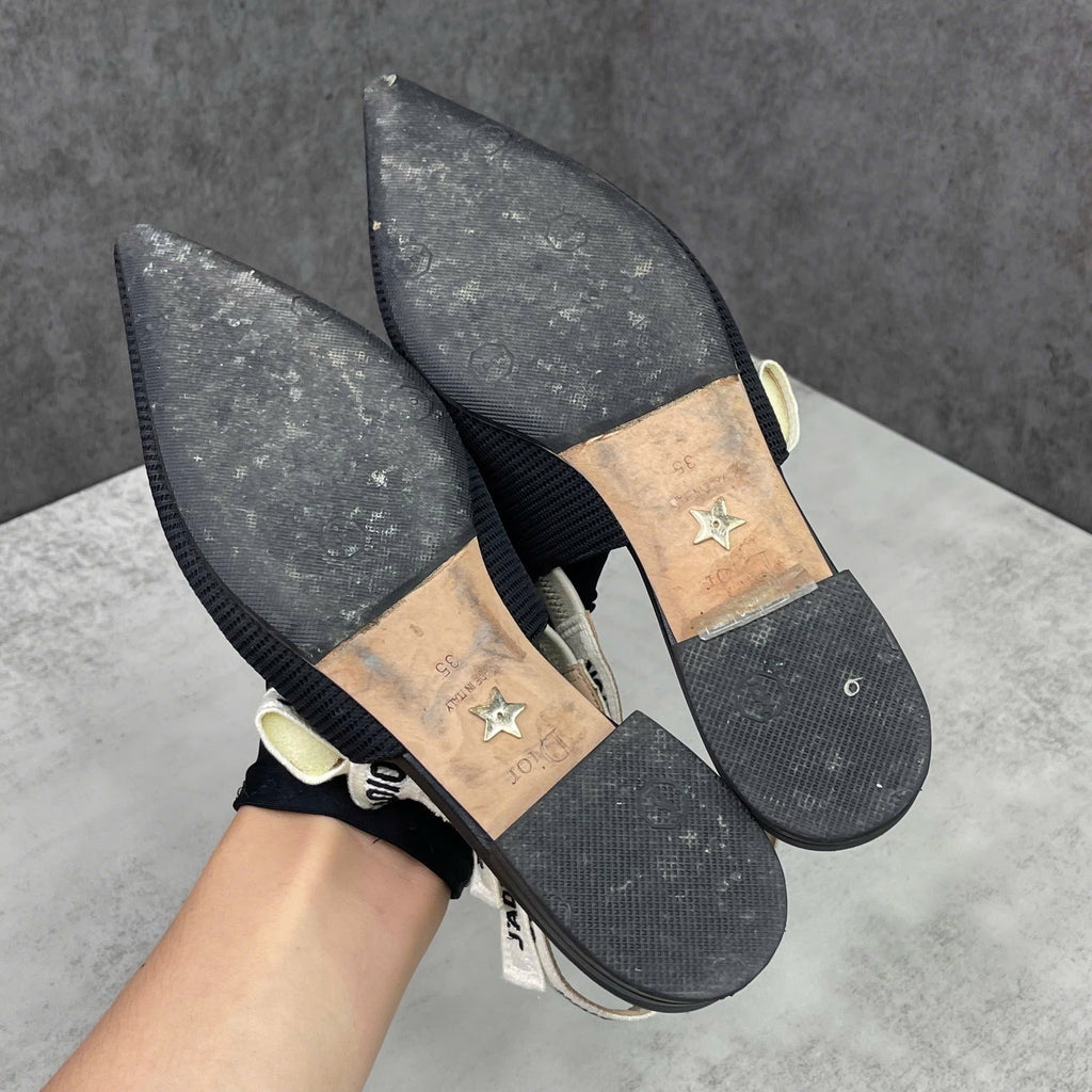 Giày Dior J’Adior slingback đen
