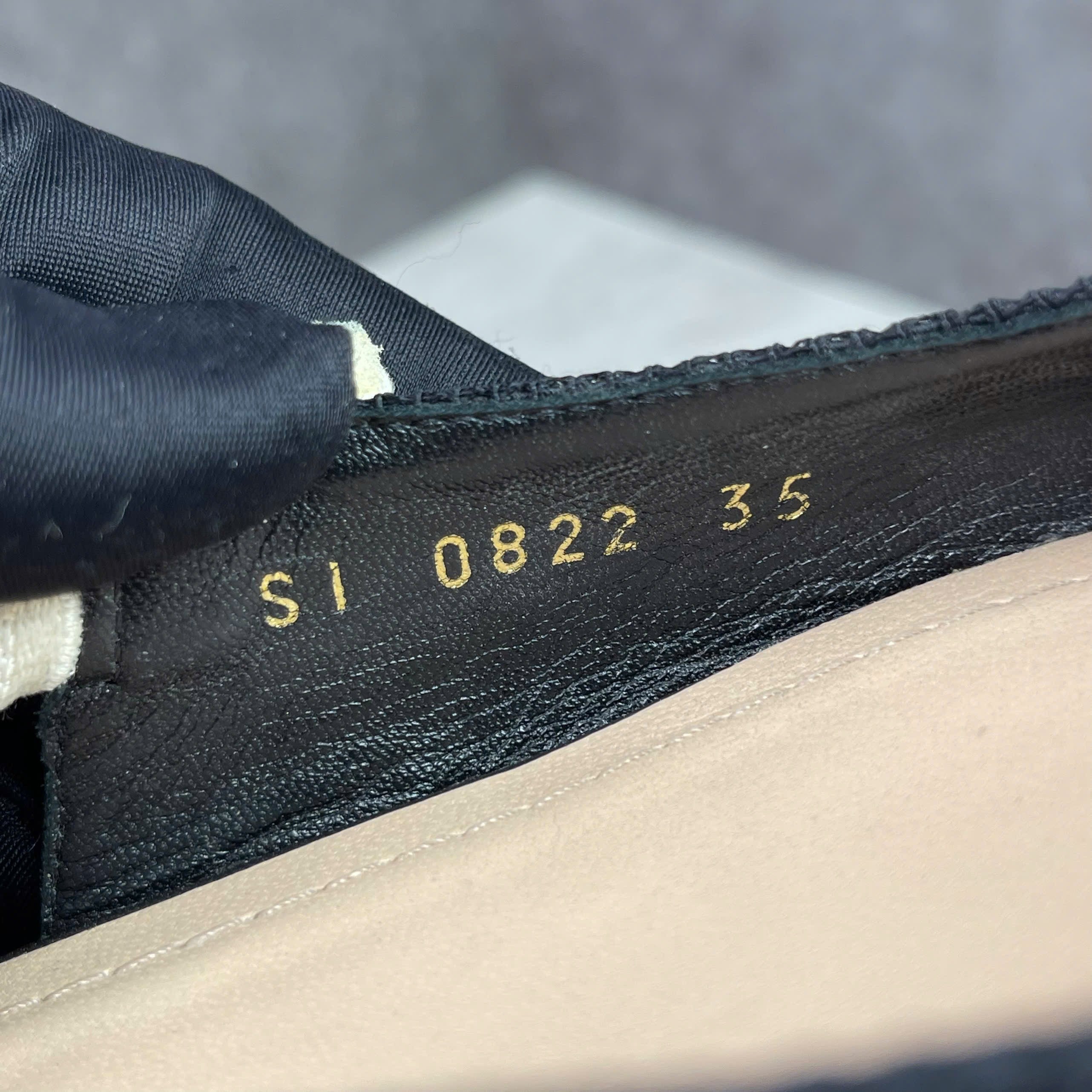 Giày Dior J’Adior slingback đen