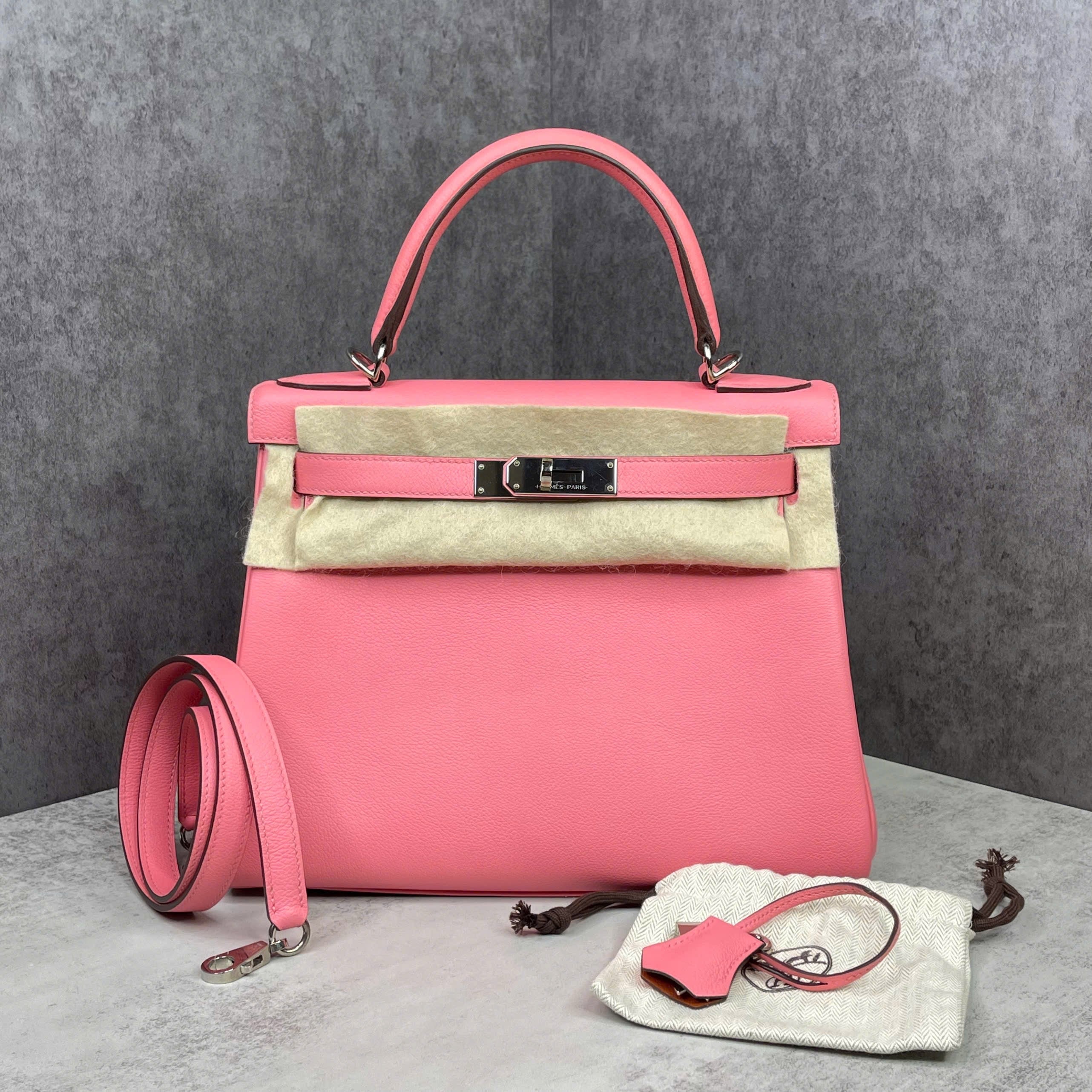 Hermès Kelly hồng size 25