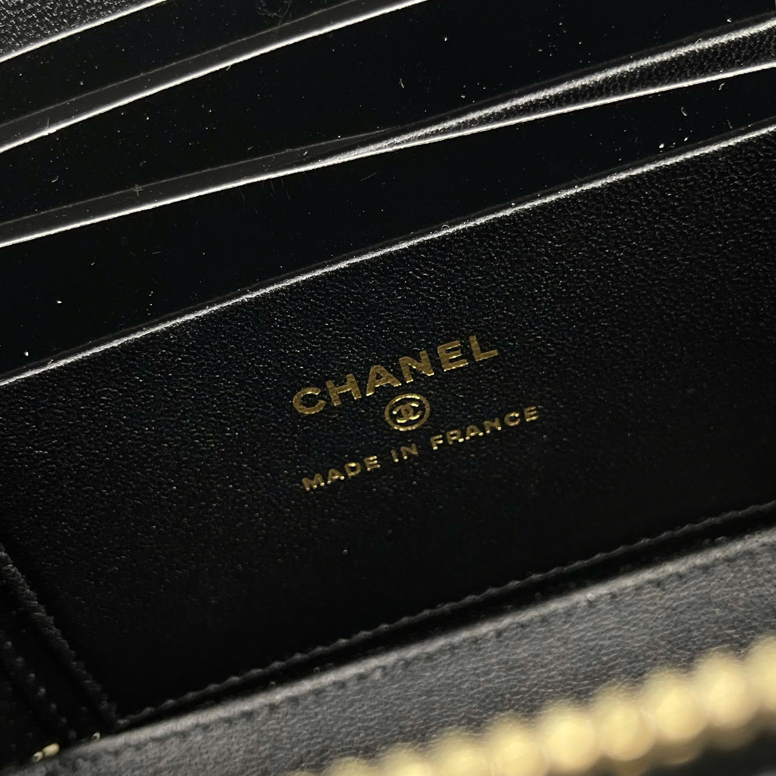 Chanel Vanity Case đen