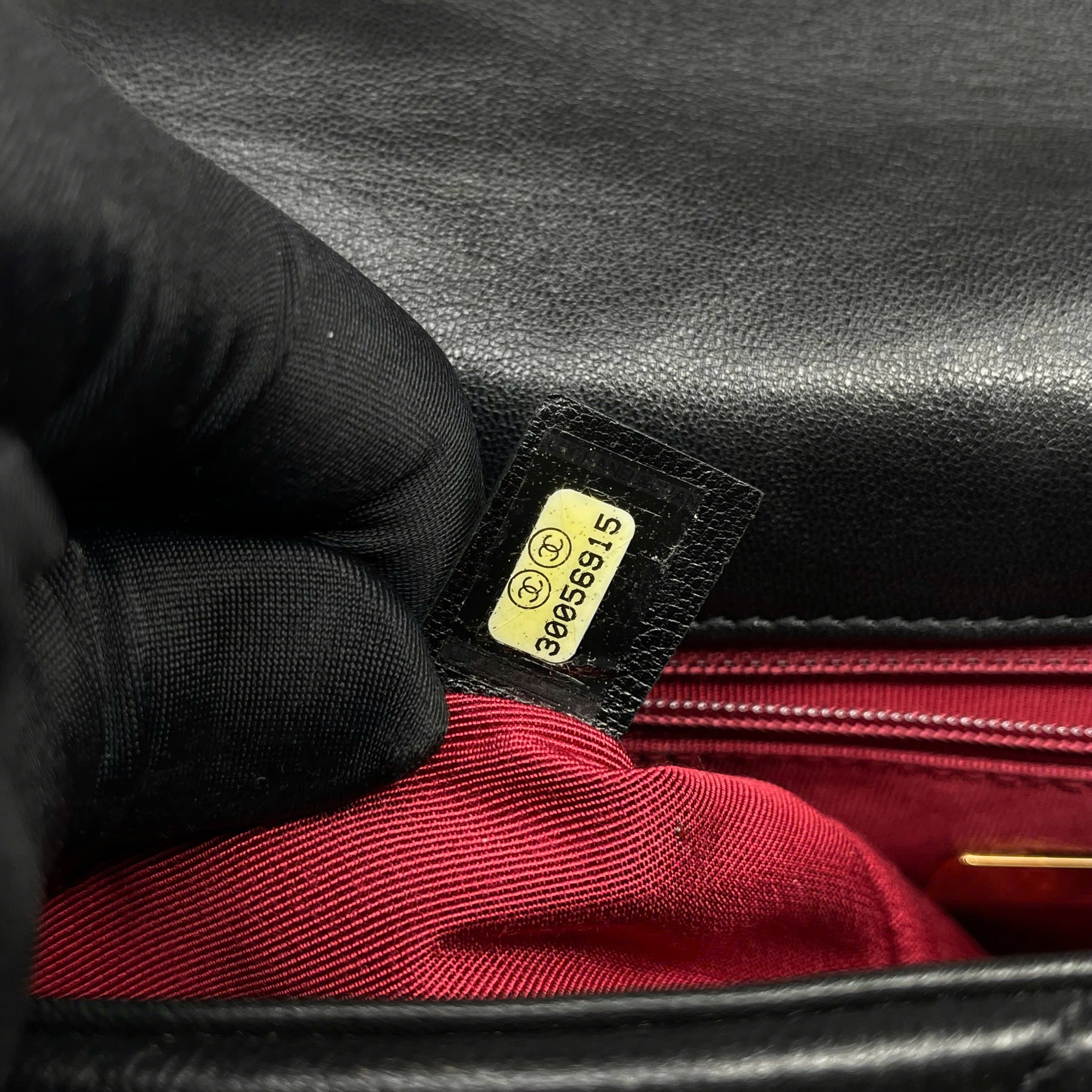 Chanel 19 Flap Bag đen size Small