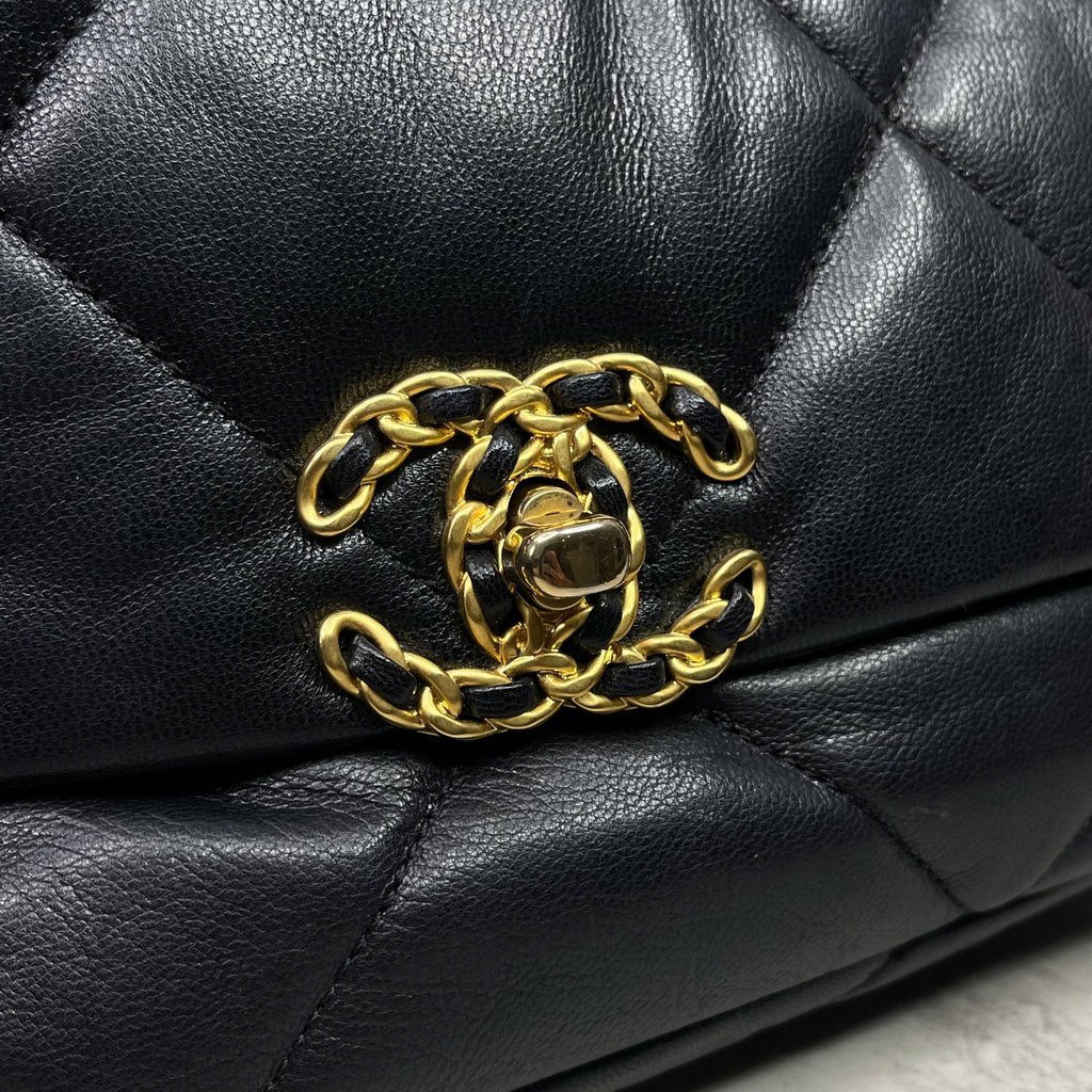 Chanel 19 Flap Bag đen size Small