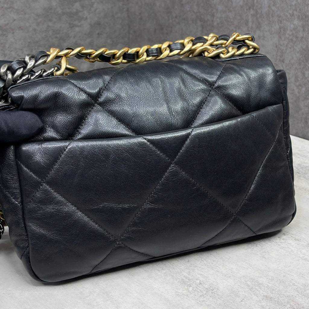 Chanel 19 Flap Bag đen size Small