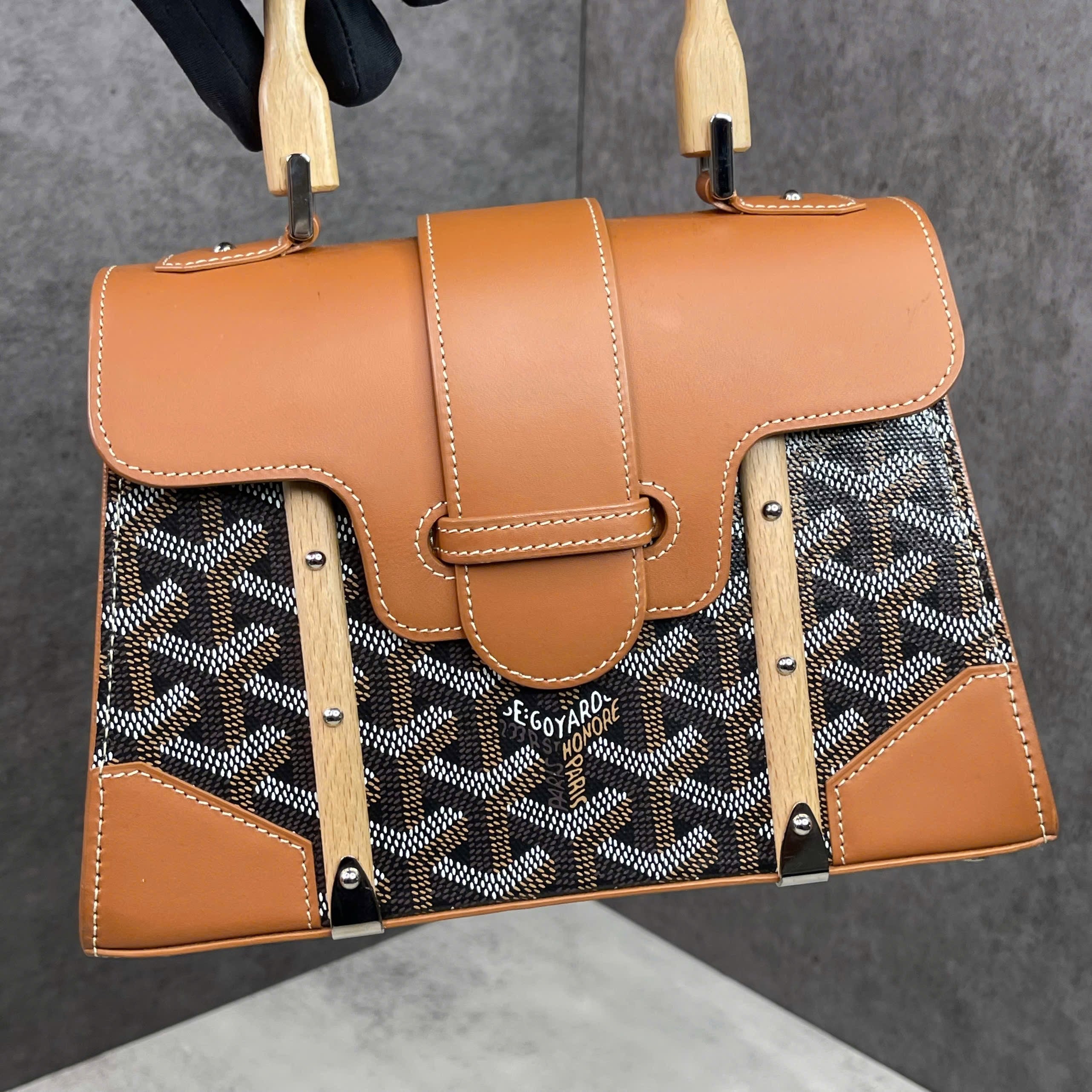 Goyard Saïgon PM Toile Goyardine & Leather