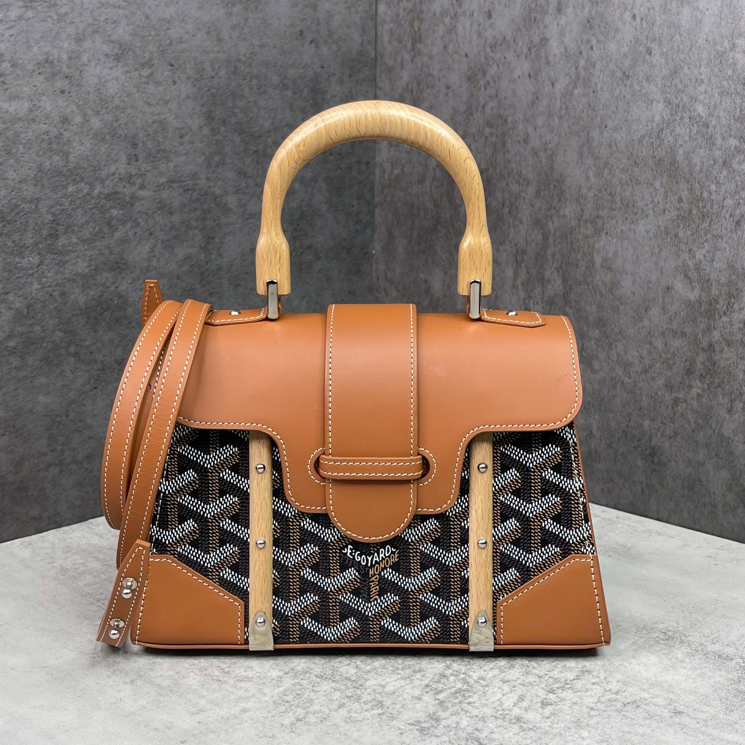 Goyard Saïgon PM Toile Goyardine & Leather