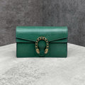 Gucci Dionysus Wallet On Chain Da Xanh Emerald