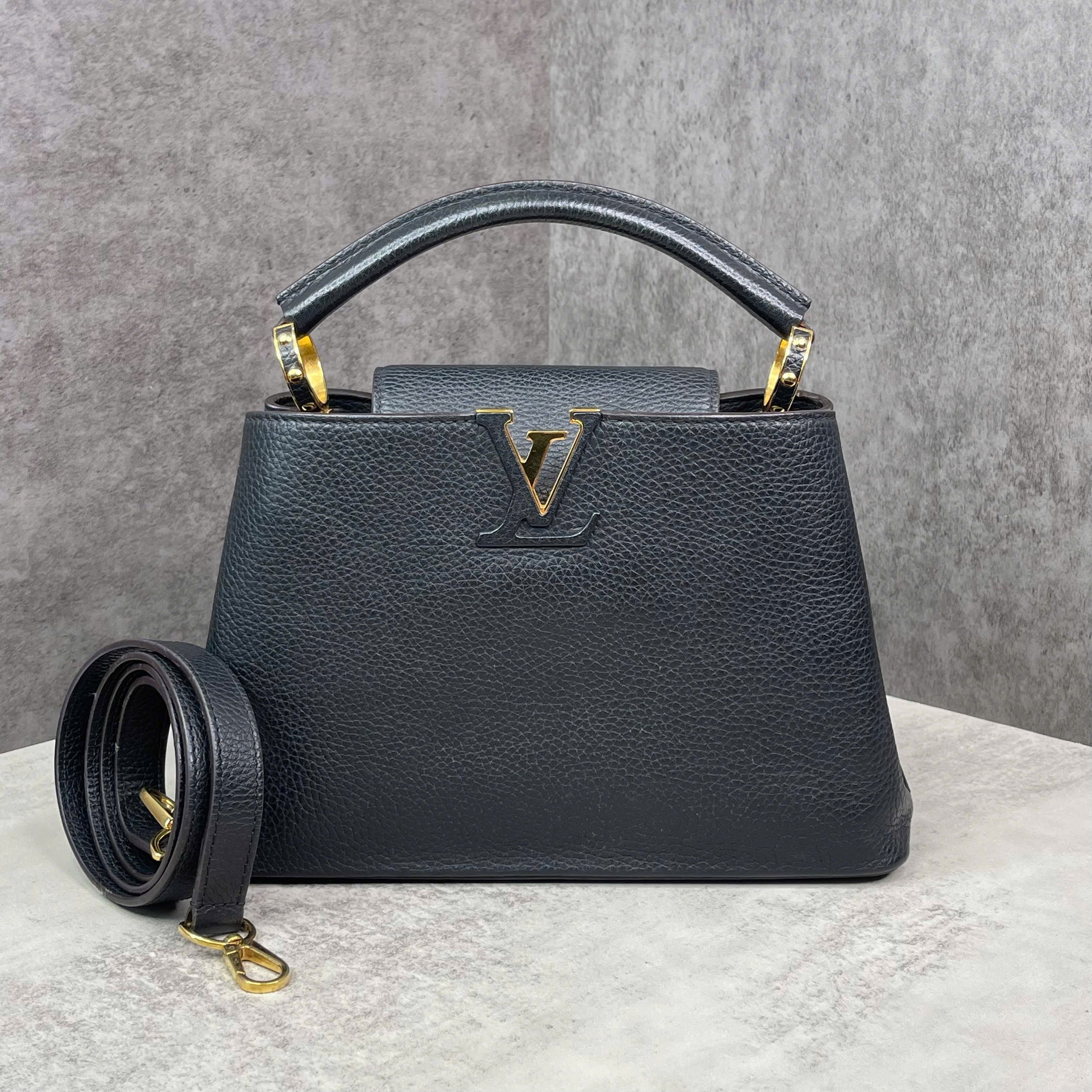Louis Vuitton Capucines MM Taurillon Leather