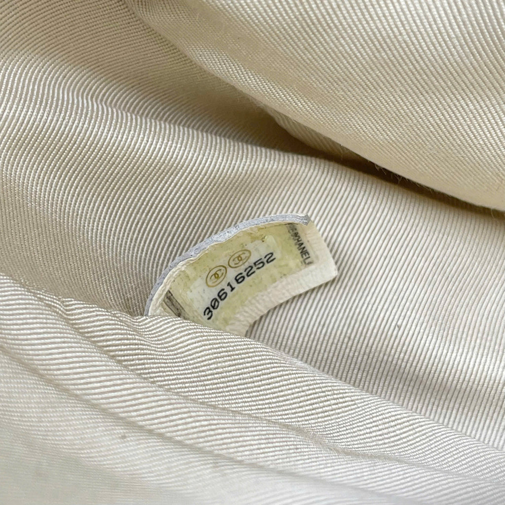 Chanel Classic Flap mini da lambskin màu trắng