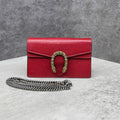 Gucci Dionysus Wallet on Chain da màu đỏ